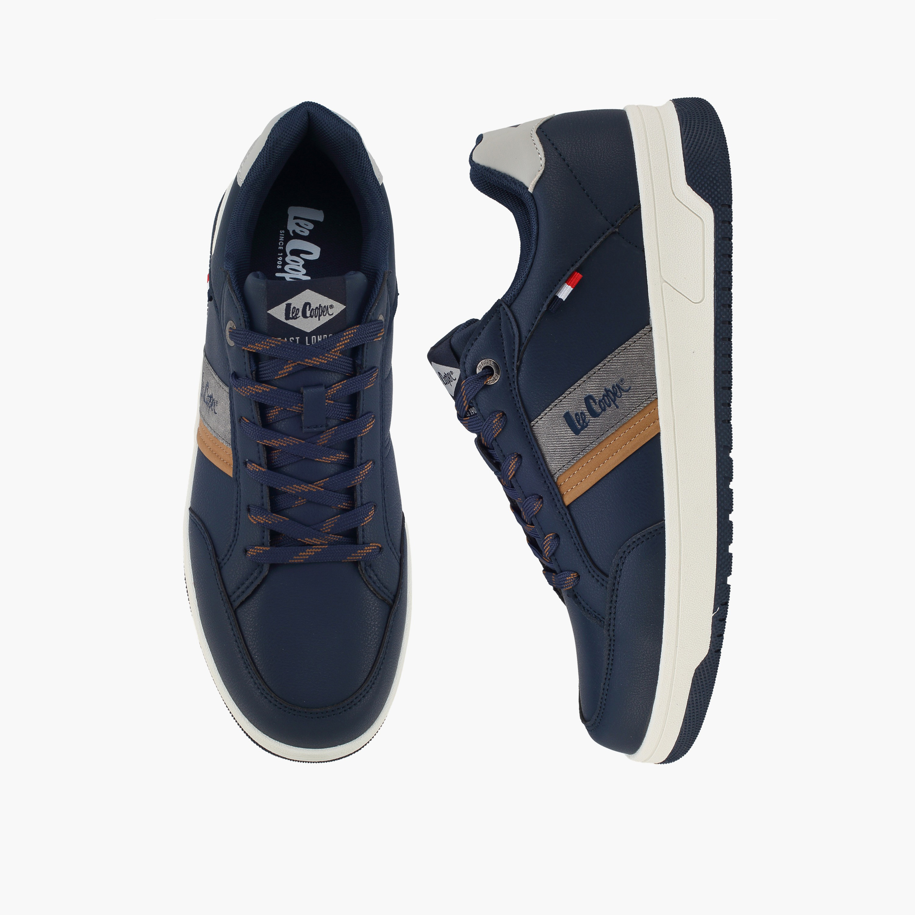 Lee Cooper Men Lace-Up Ankle Sneakers-men-shoes-sneakers-image-1