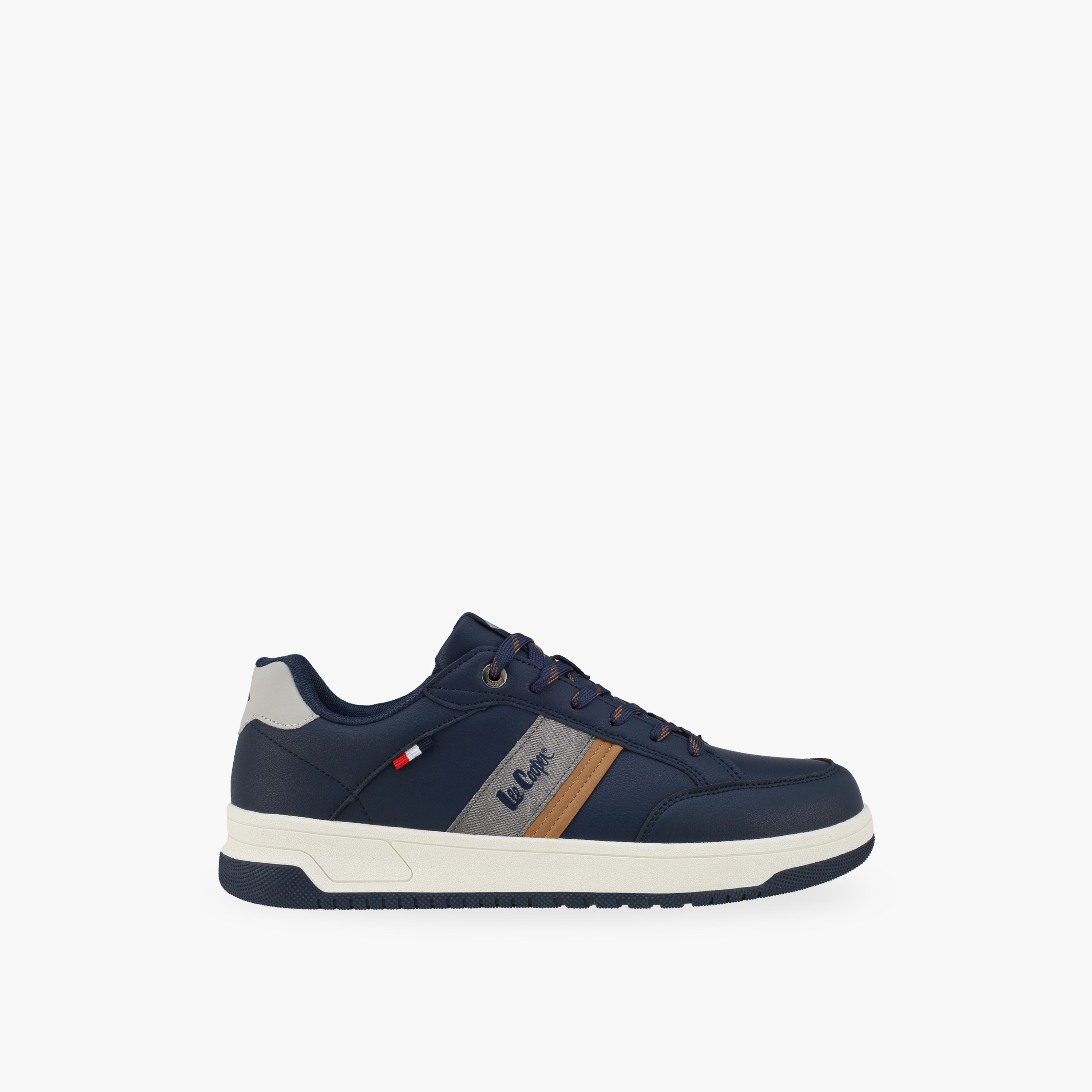Lee Cooper Men Lace-Up Ankle Sneakers-men-shoes-sneakers-image-3