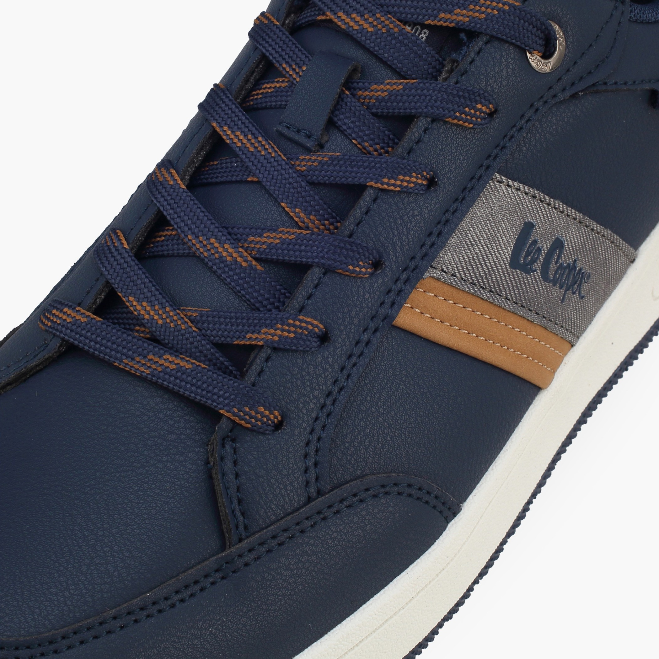 Lee Cooper Men Lace-Up Ankle Sneakers-men-shoes-sneakers-image-4