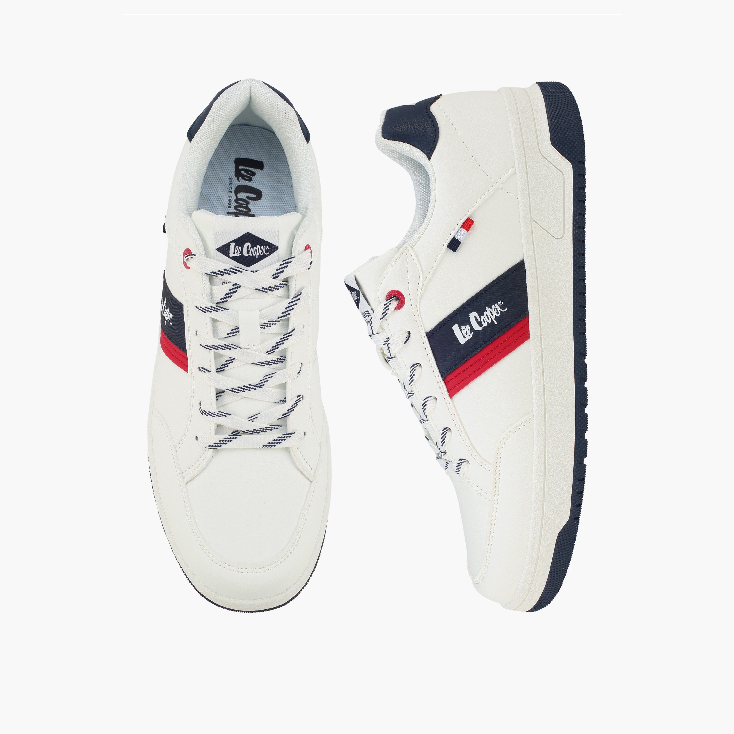 Lee Cooper Men Lace-Up Ankle Sneakers-men-shoes-sneakers-image-1