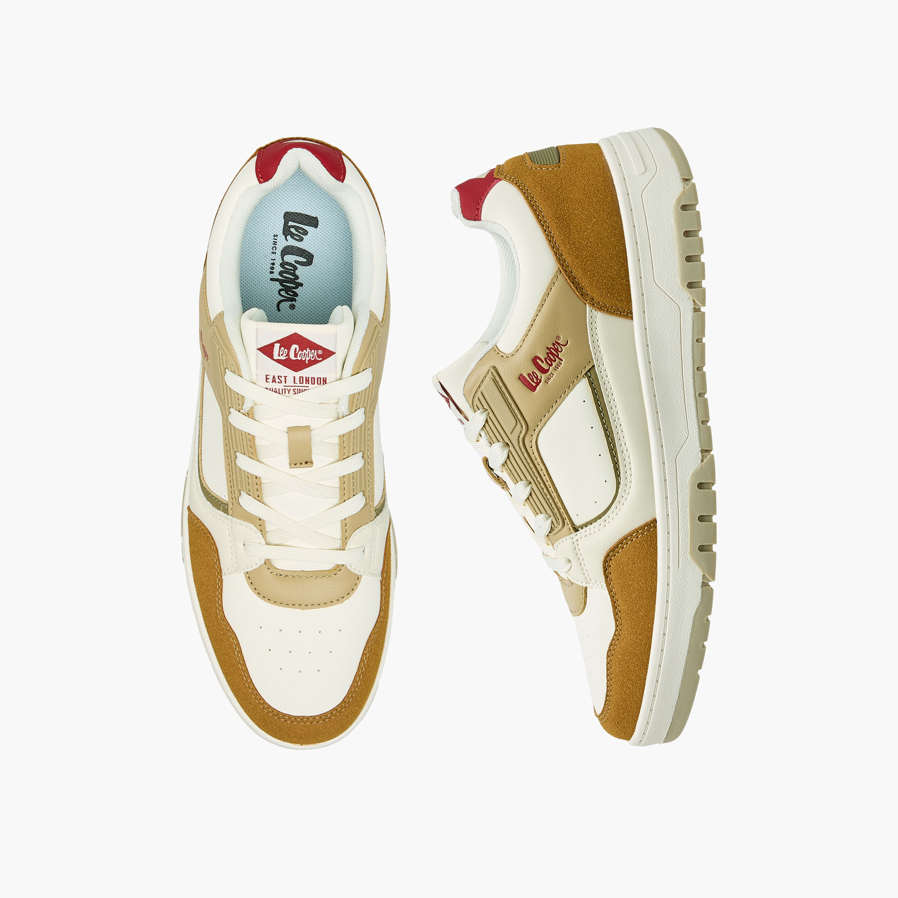 Lee Cooper Men Lace-Up Ankle Sneakers-men-shoes-sneakers-image-1