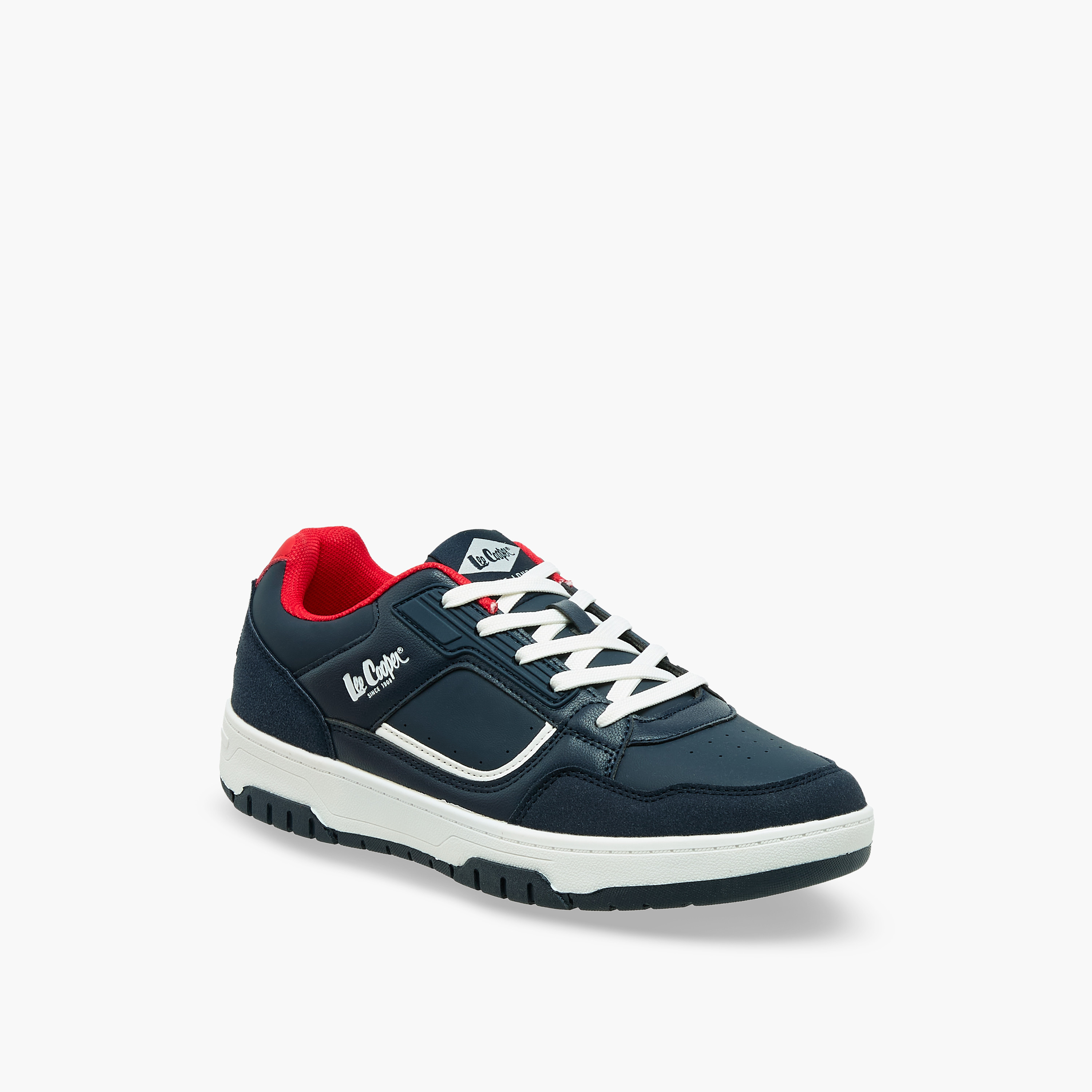 Lee Cooper Men Lace-Up Ankle Sneakers-men-shoes-sneakers-image-2