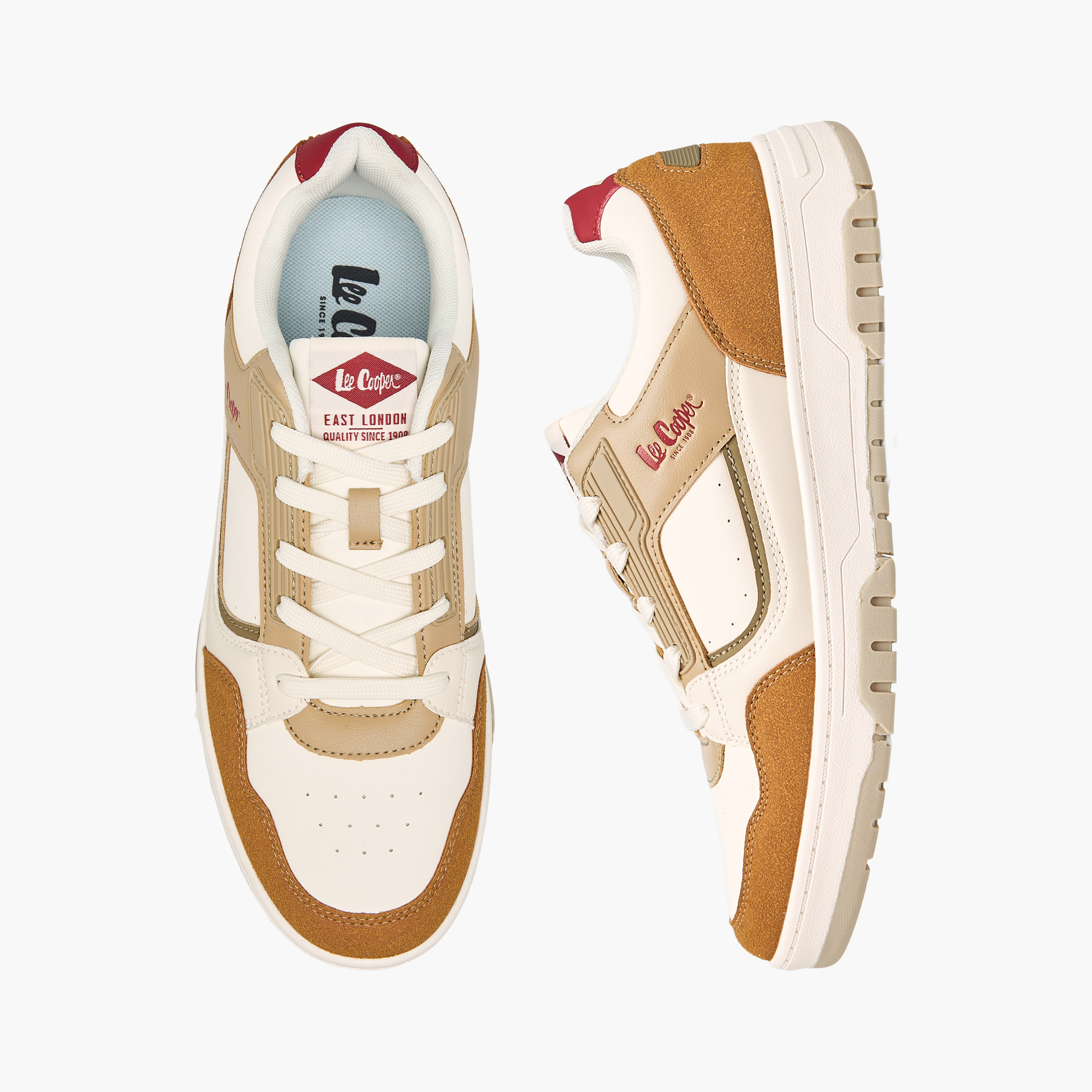 Lee Cooper Men Ortholite Lace-Up Sneakers-men-shoes-sneakers-image-1