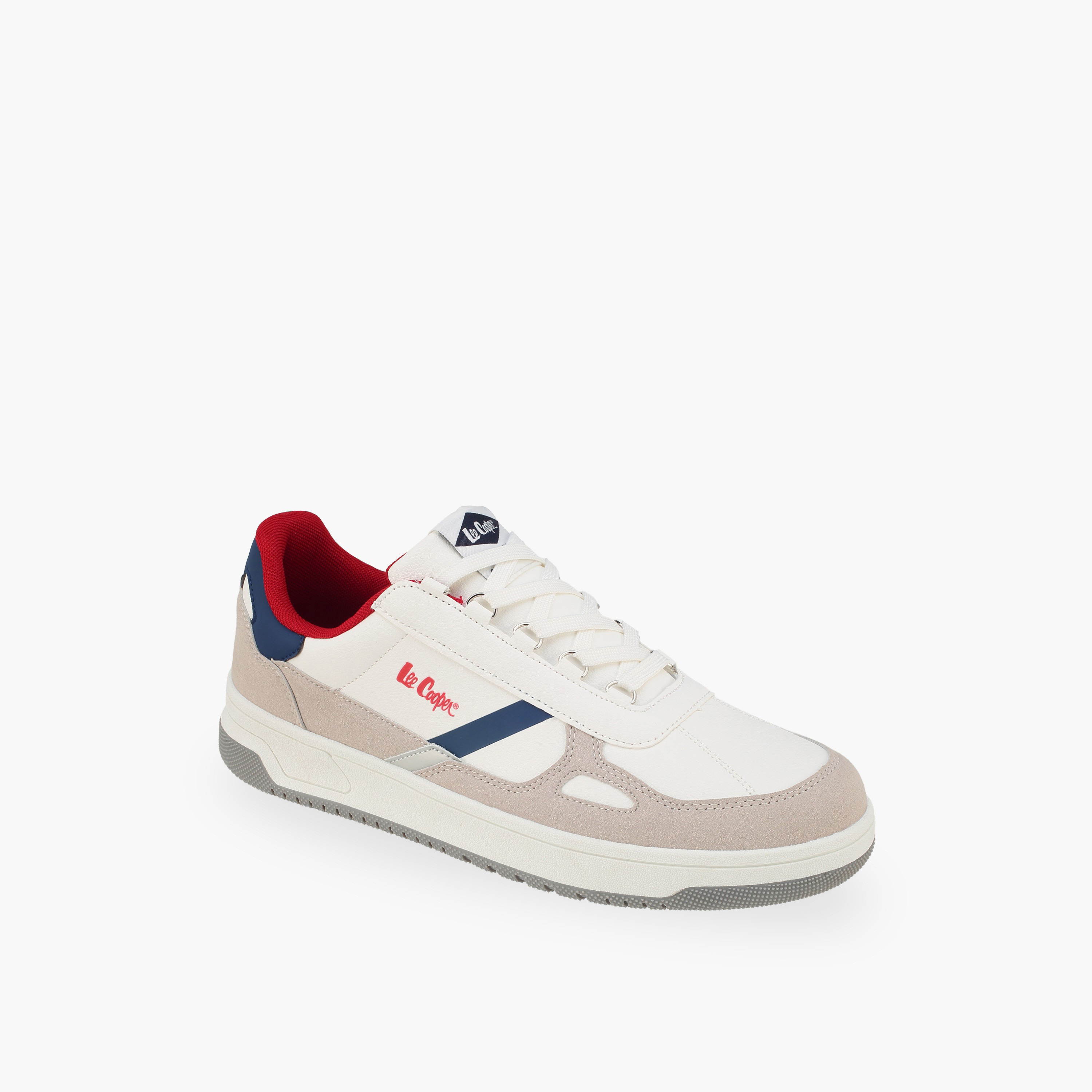 Lee Cooper Men Lace-Up Ankle Sneakers-men-shoes-sneakers-image-2