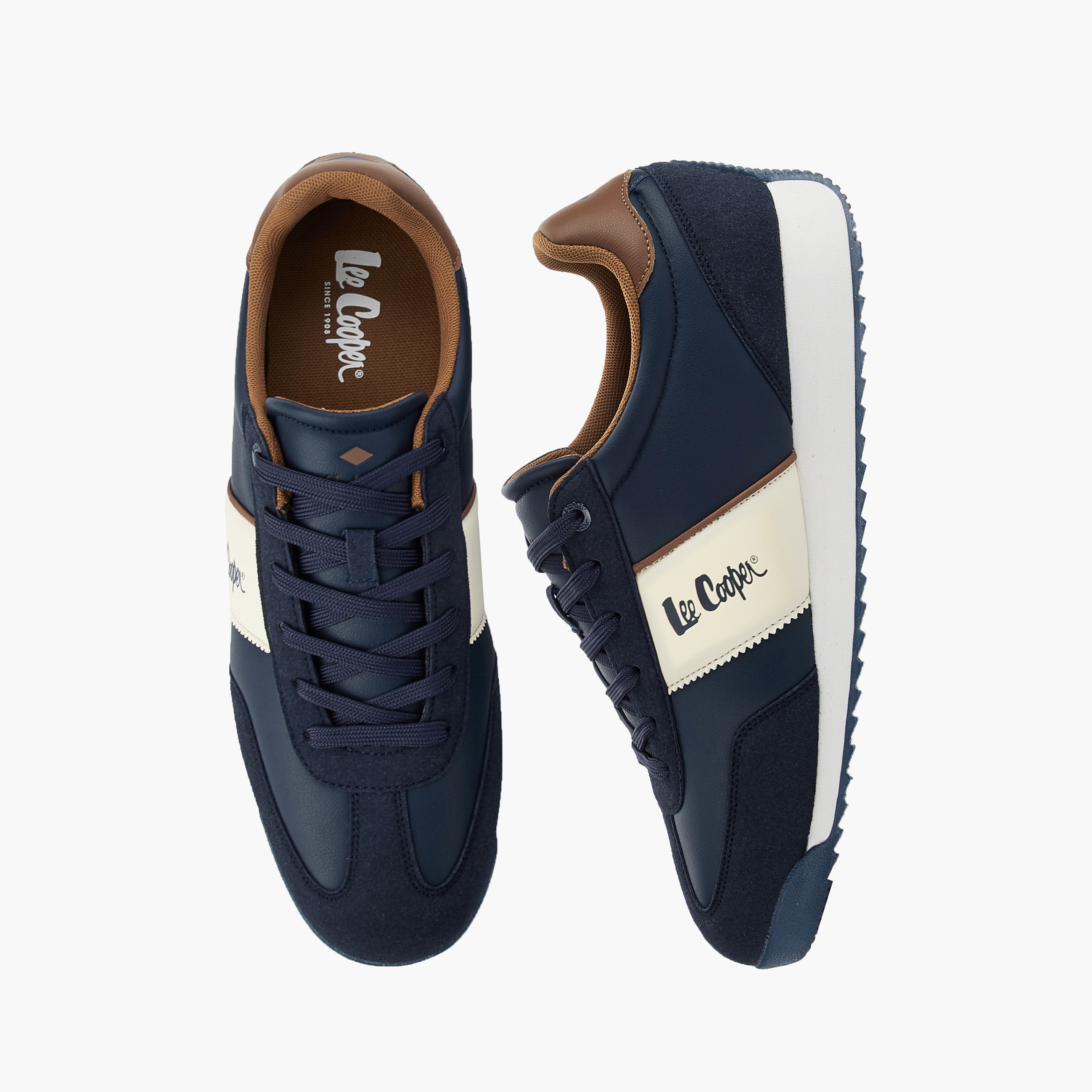Lee Cooper Men Ortholite Lace-Up Sneakers-men-shoes-sneakers-image-1
