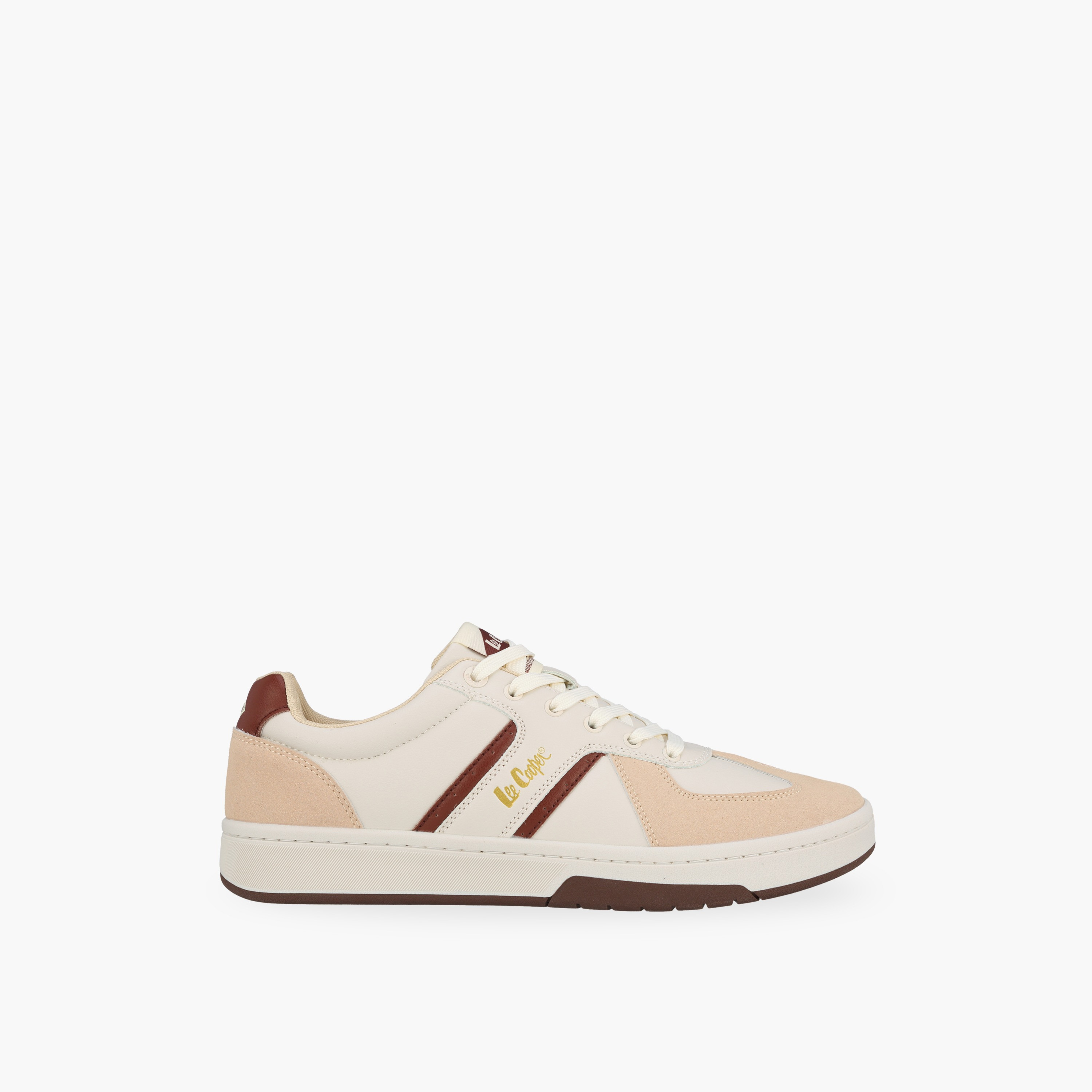 Lee Cooper Men Logo Print Lace-Up Sneakers-men-shoes-sneakers-image-3
