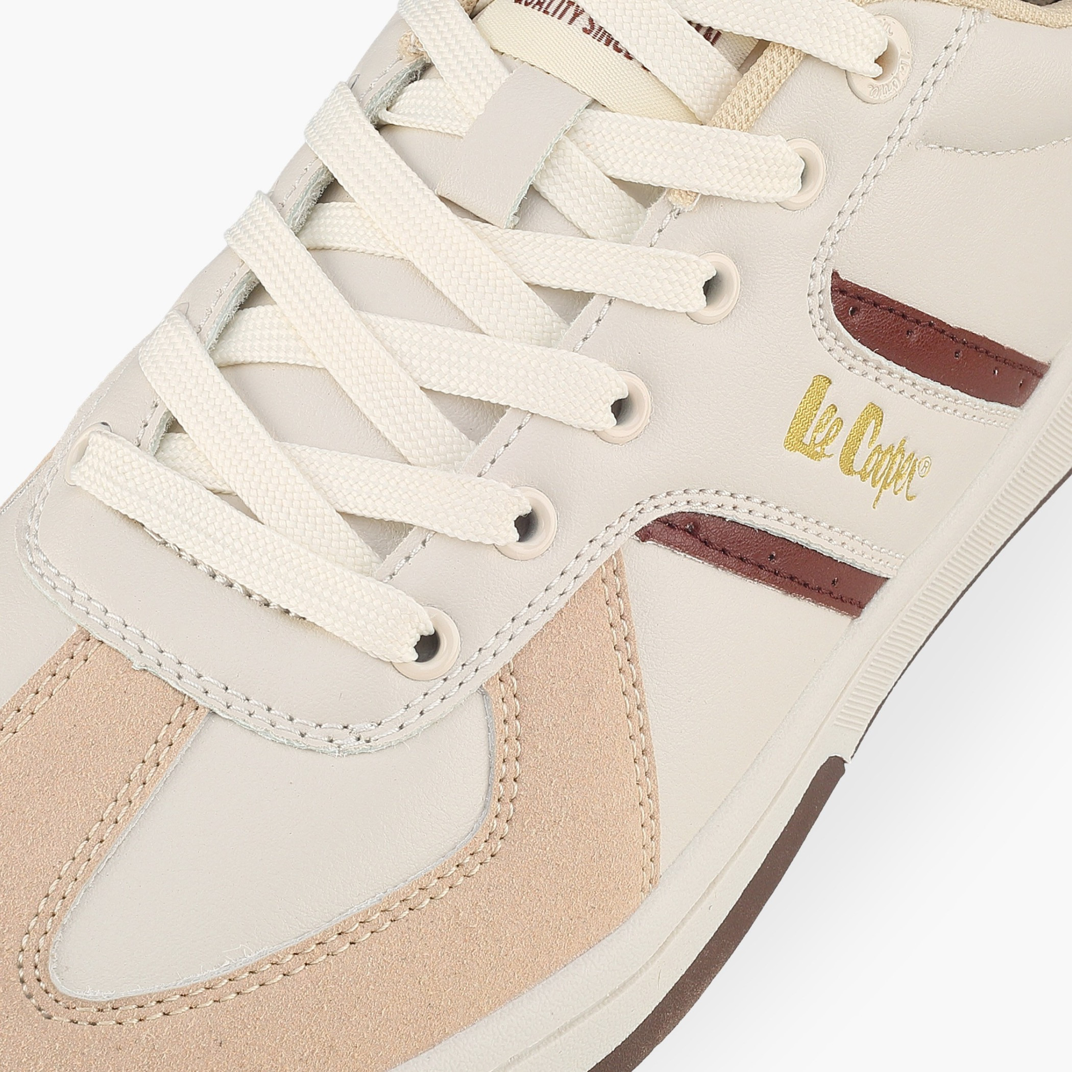 Lee Cooper Men Logo Print Lace-Up Sneakers-men-shoes-sneakers-image-4