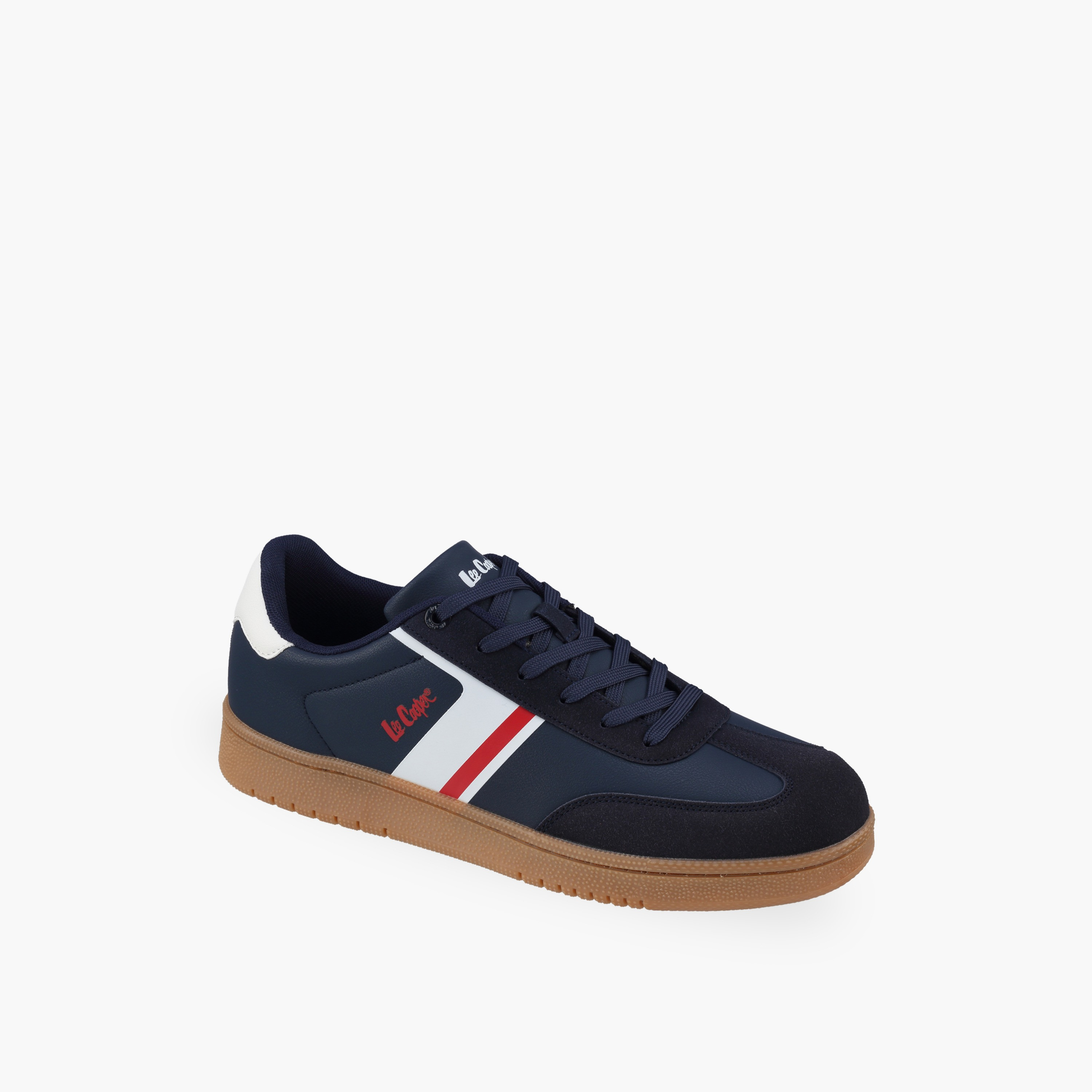 حذاء سنيكرز برباط وقوالب ملونة للرجال من لي كوبر-men-shoes-sneakers-image-2