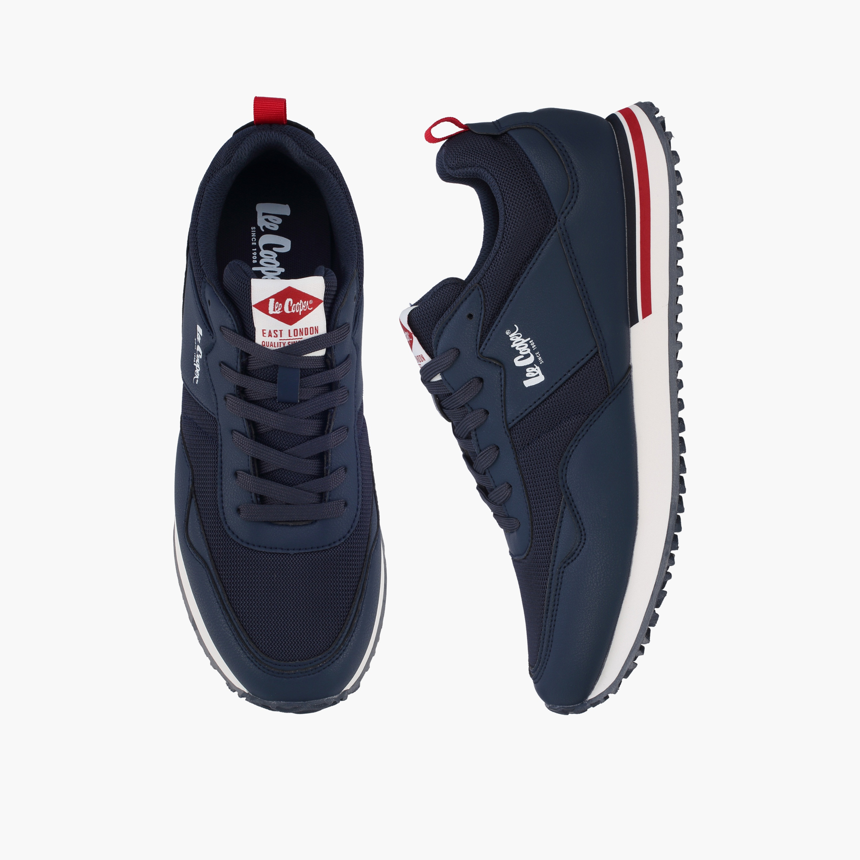 Lee Cooper Men Lace-Up Ankle Sneakers-men-shoes-sneakers-image-1