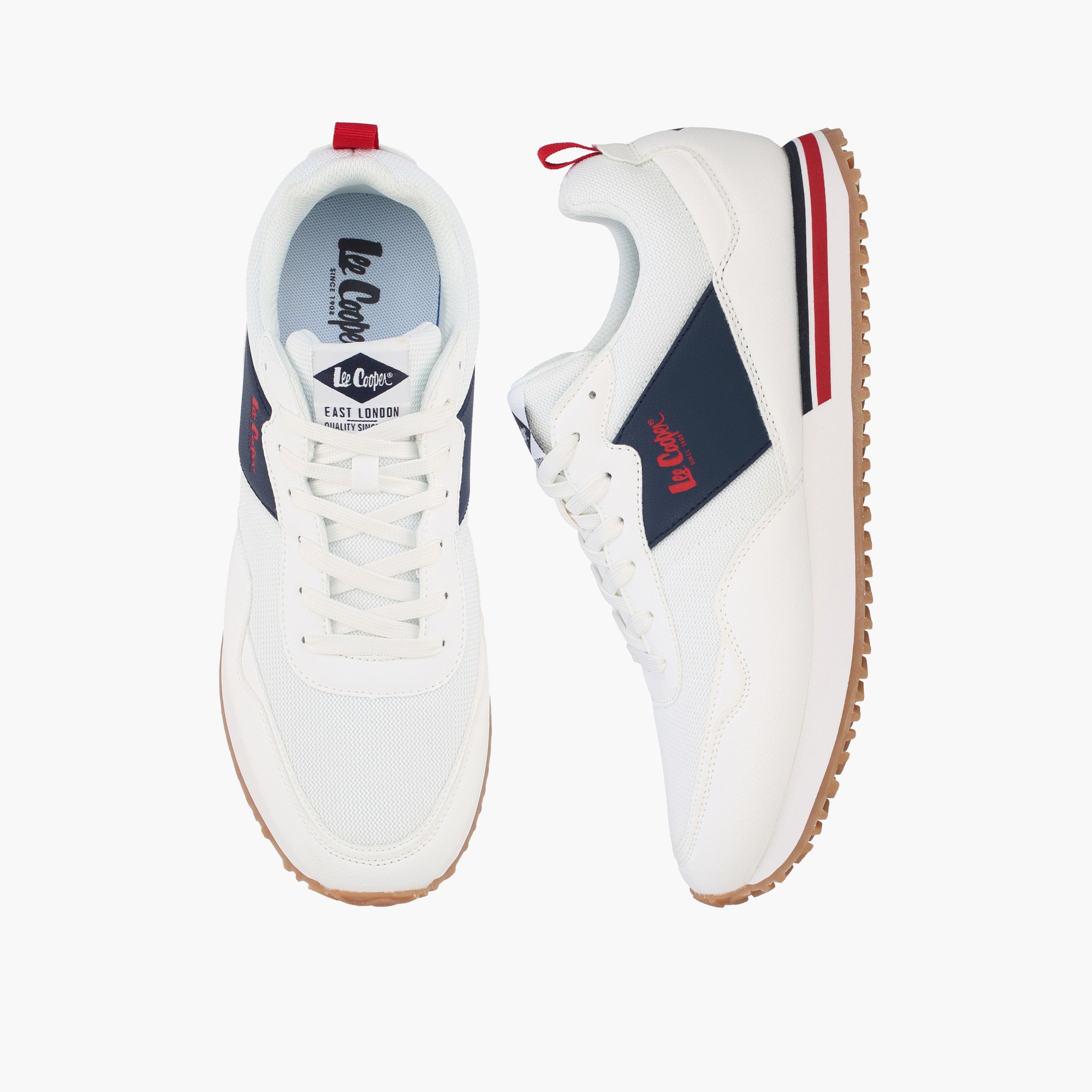 Lee Cooper Men Lace-Up Ankle Sneakers-men-shoes-sneakers-image-1