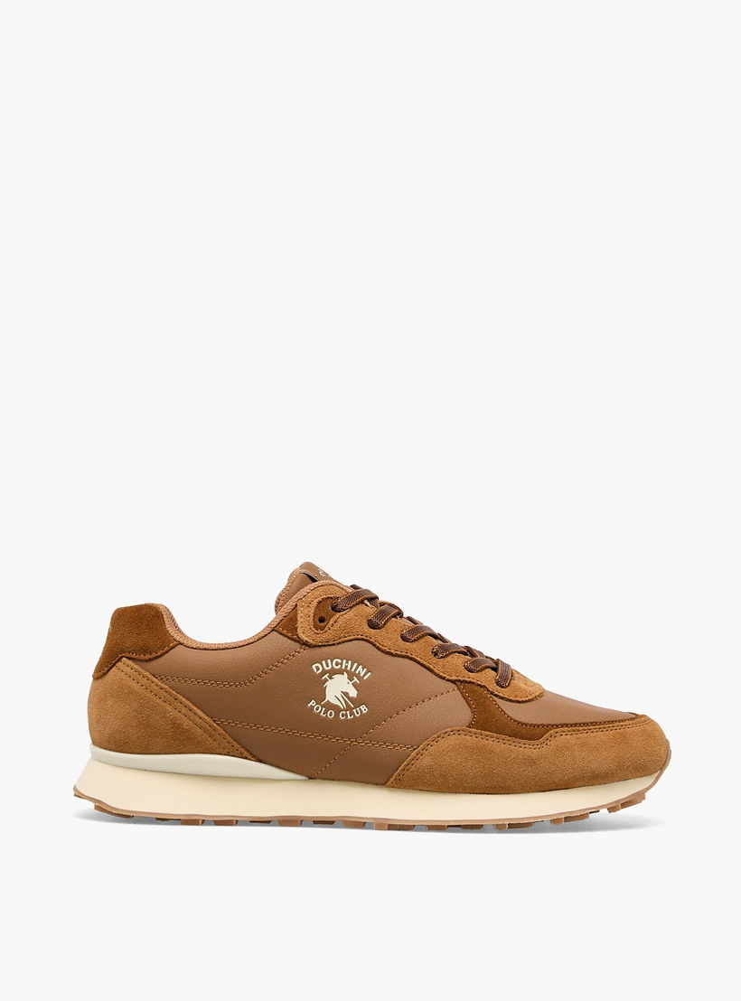 حذاء سنيكرز طول الكاحل برباط وطبعات شعار للرجال من دوتشيني-men-shoes-sneakers-image-3
