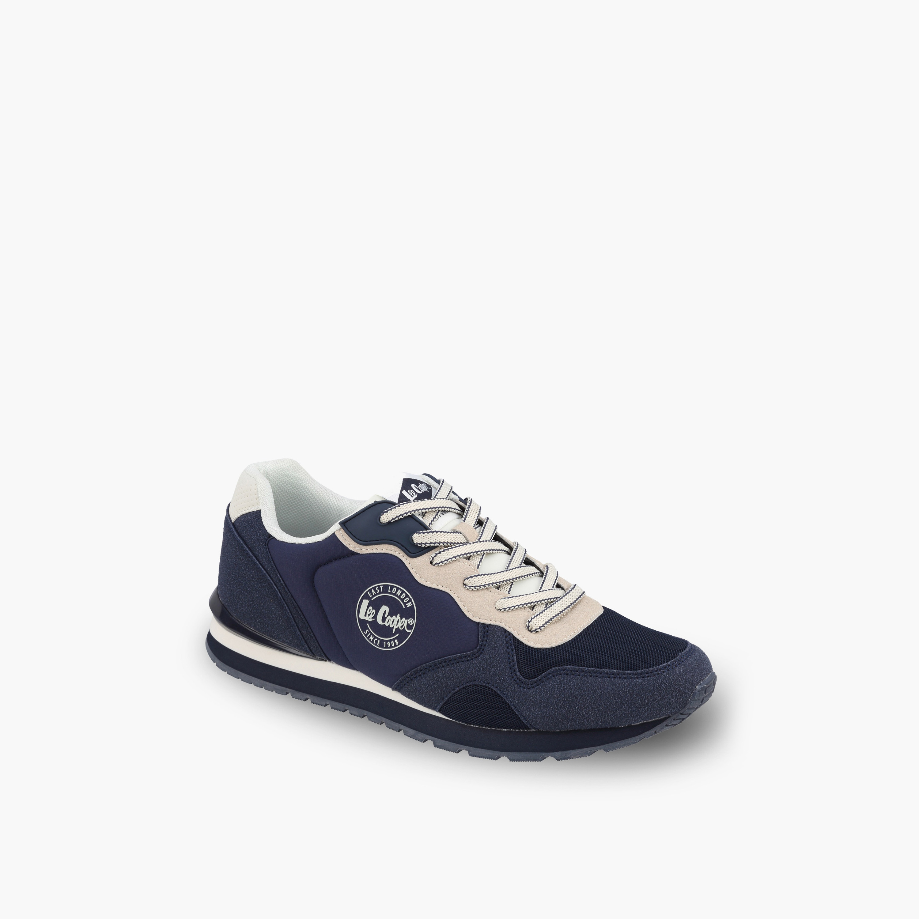 حذاء سنيكرز برباط إغلاق وطبعات شعار للرجال من لي كوبر-men-shoes-sneakers-image-2