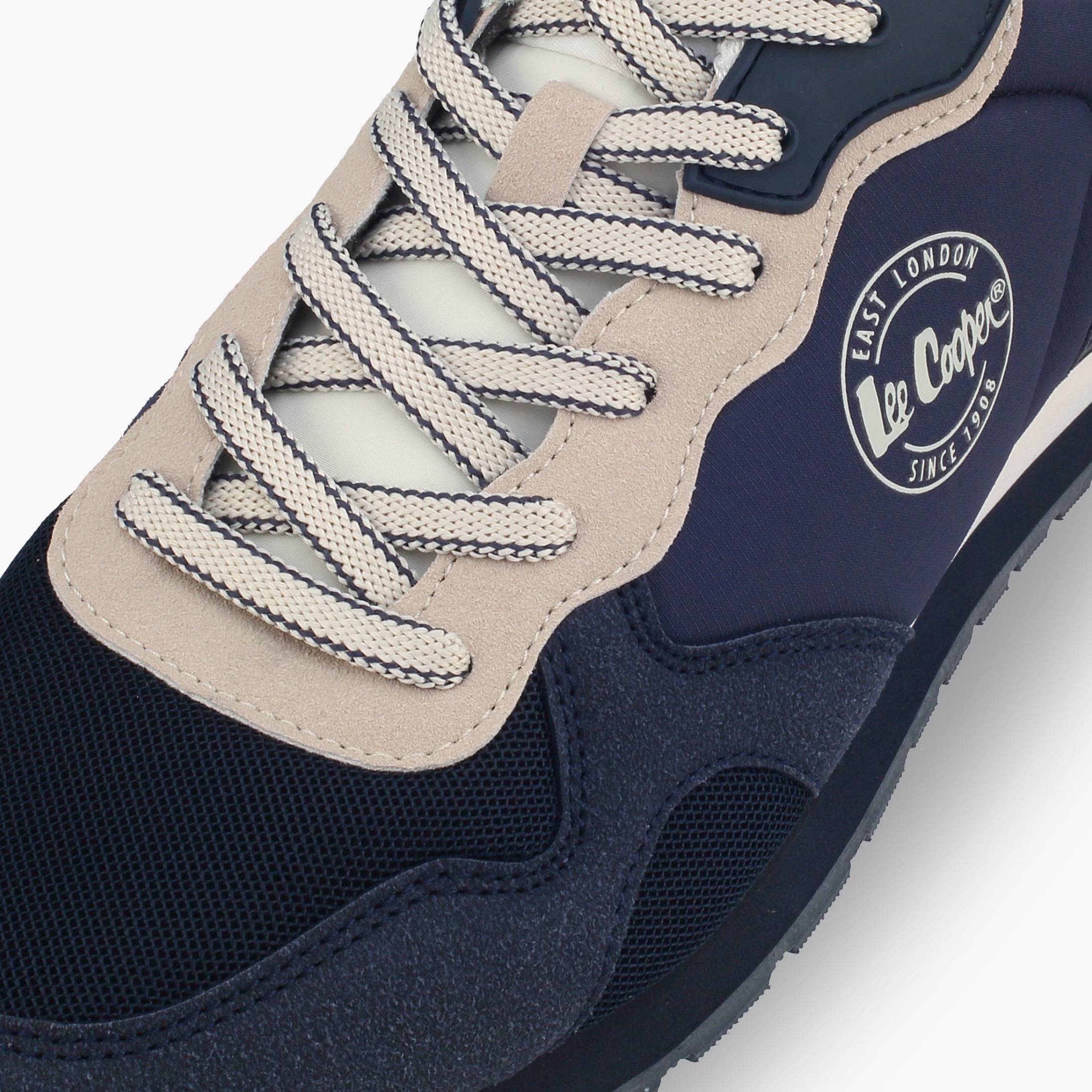 حذاء سنيكرز برباط إغلاق وطبعات شعار للرجال من لي كوبر-men-shoes-sneakers-image-4