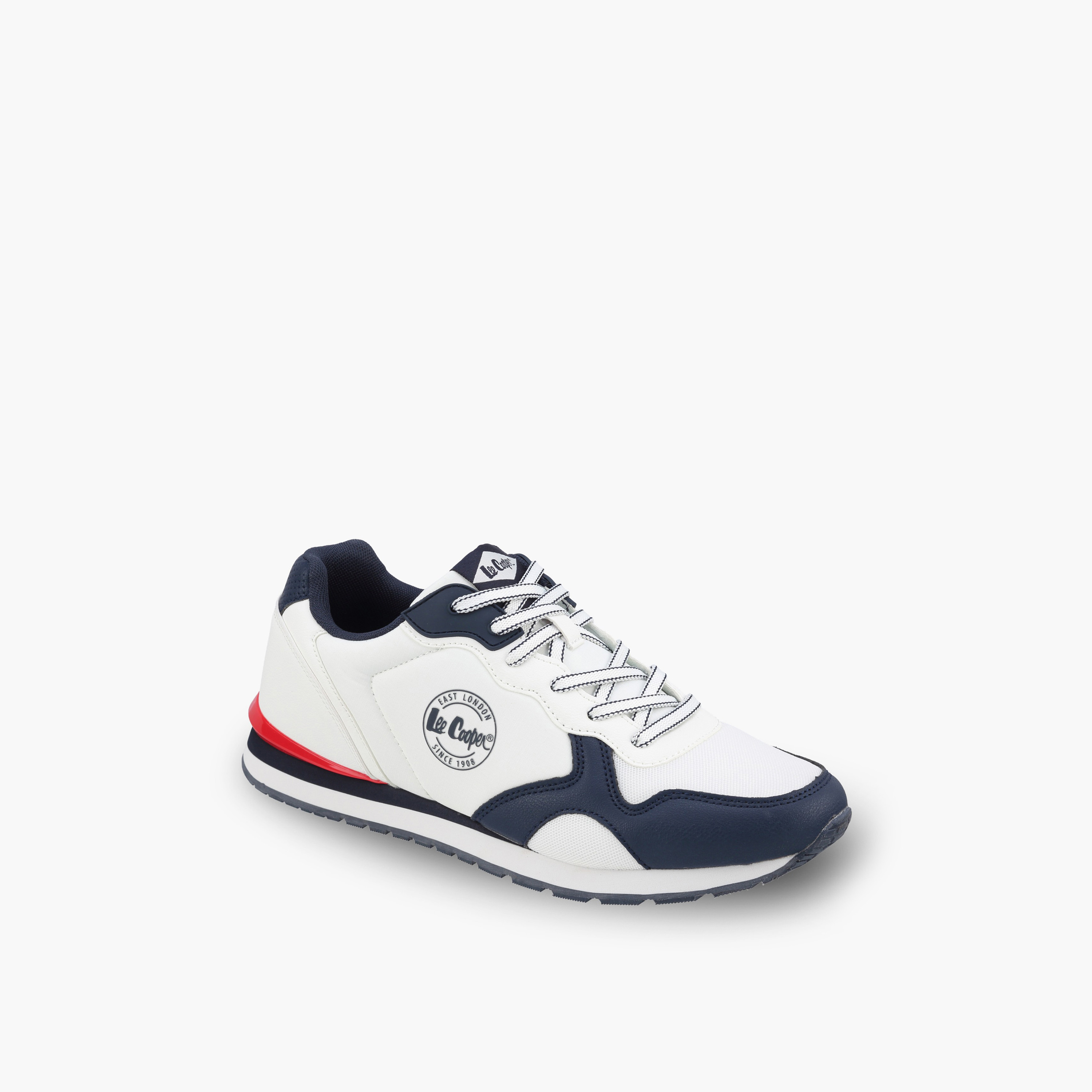 حذاء سنيكرز برباط إغلاق وطبعات شعار للرجال من لي كوبر-men-shoes-sneakers-image-2