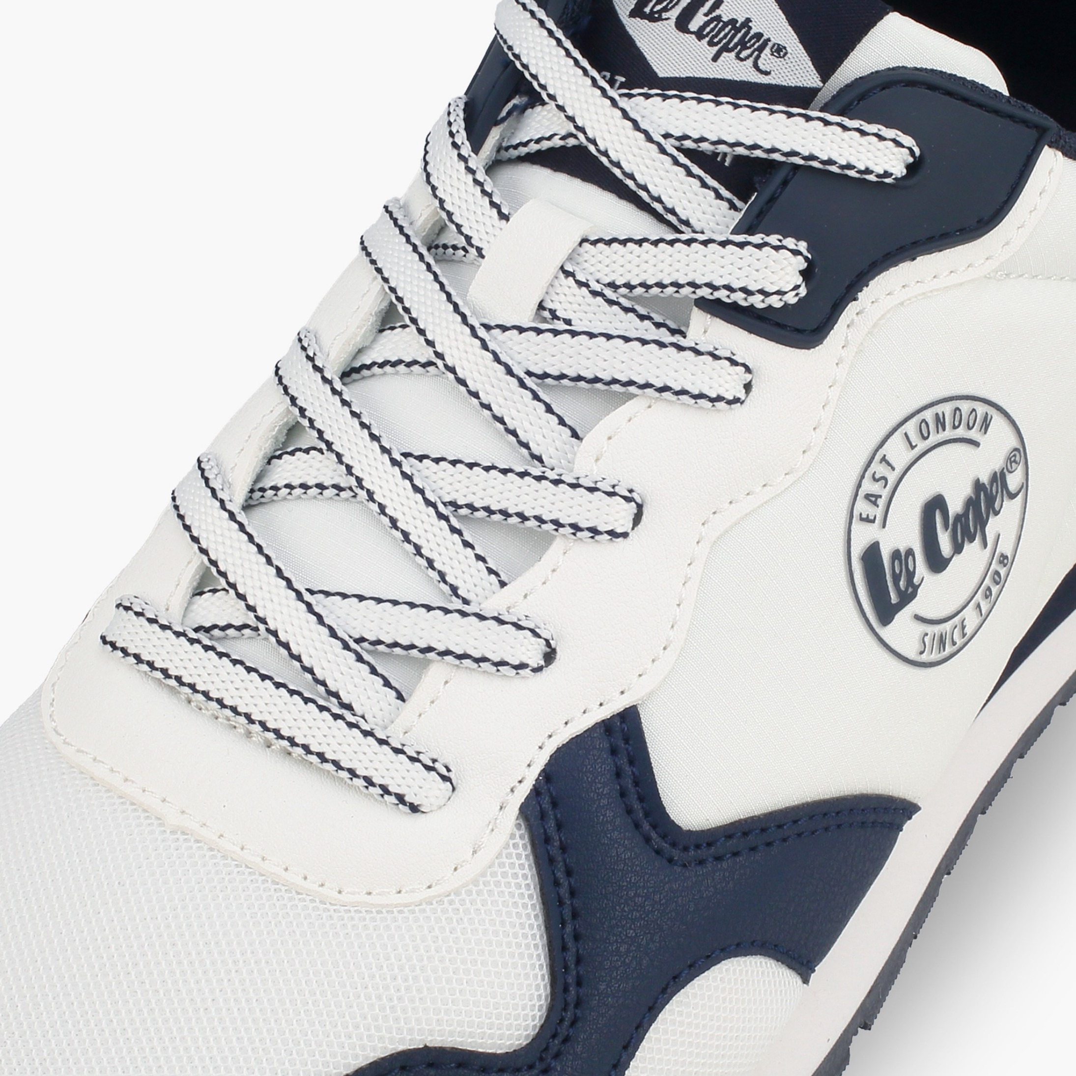 حذاء سنيكرز برباط إغلاق وطبعات شعار للرجال من لي كوبر-men-shoes-sneakers-image-4