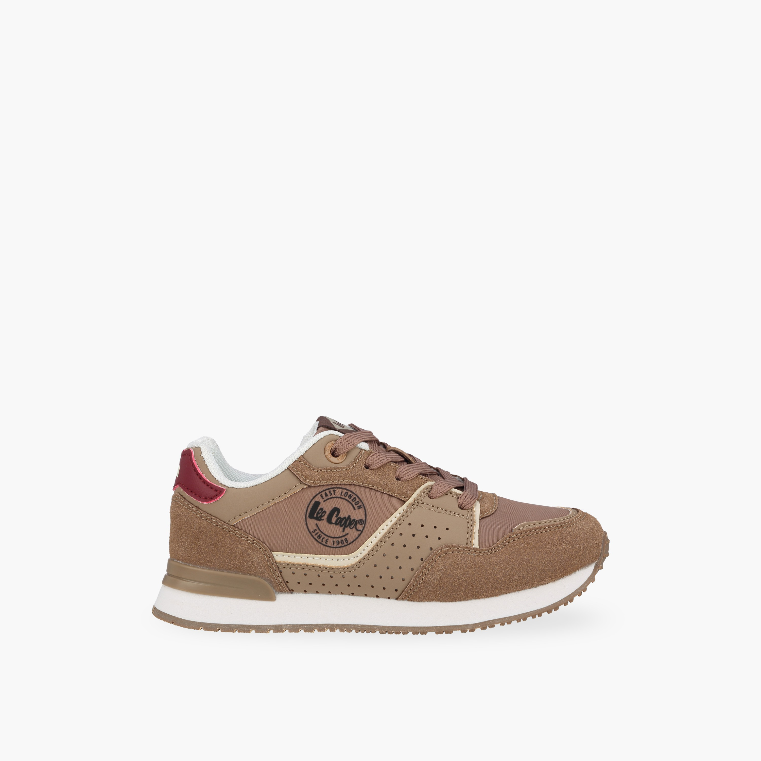 حذاء سنيكرز للأولاد مع خيوط للتثبيت وتصميم ملون من لي كوبر-boys-shoes-sneakers-image-3