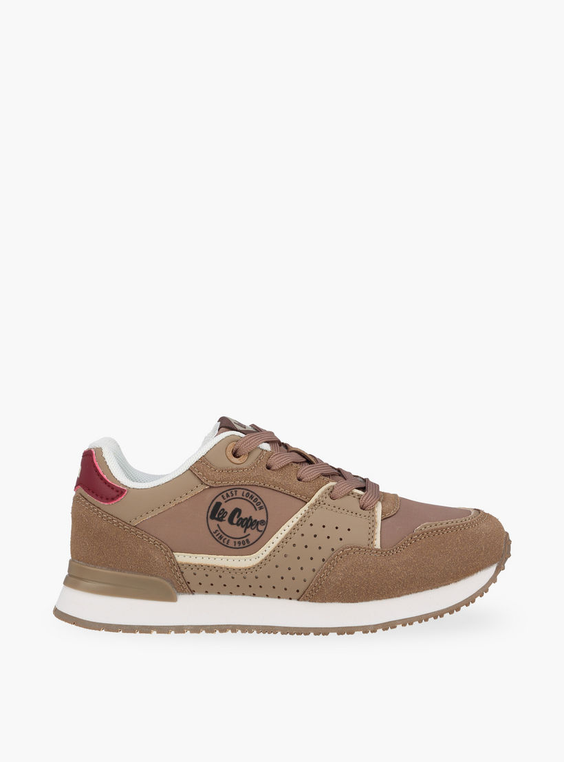 حذاء سنيكرز للأولاد مع خيوط للتثبيت وتصميم ملون من لي كوبر-boys-shoes-sneakers-image-3