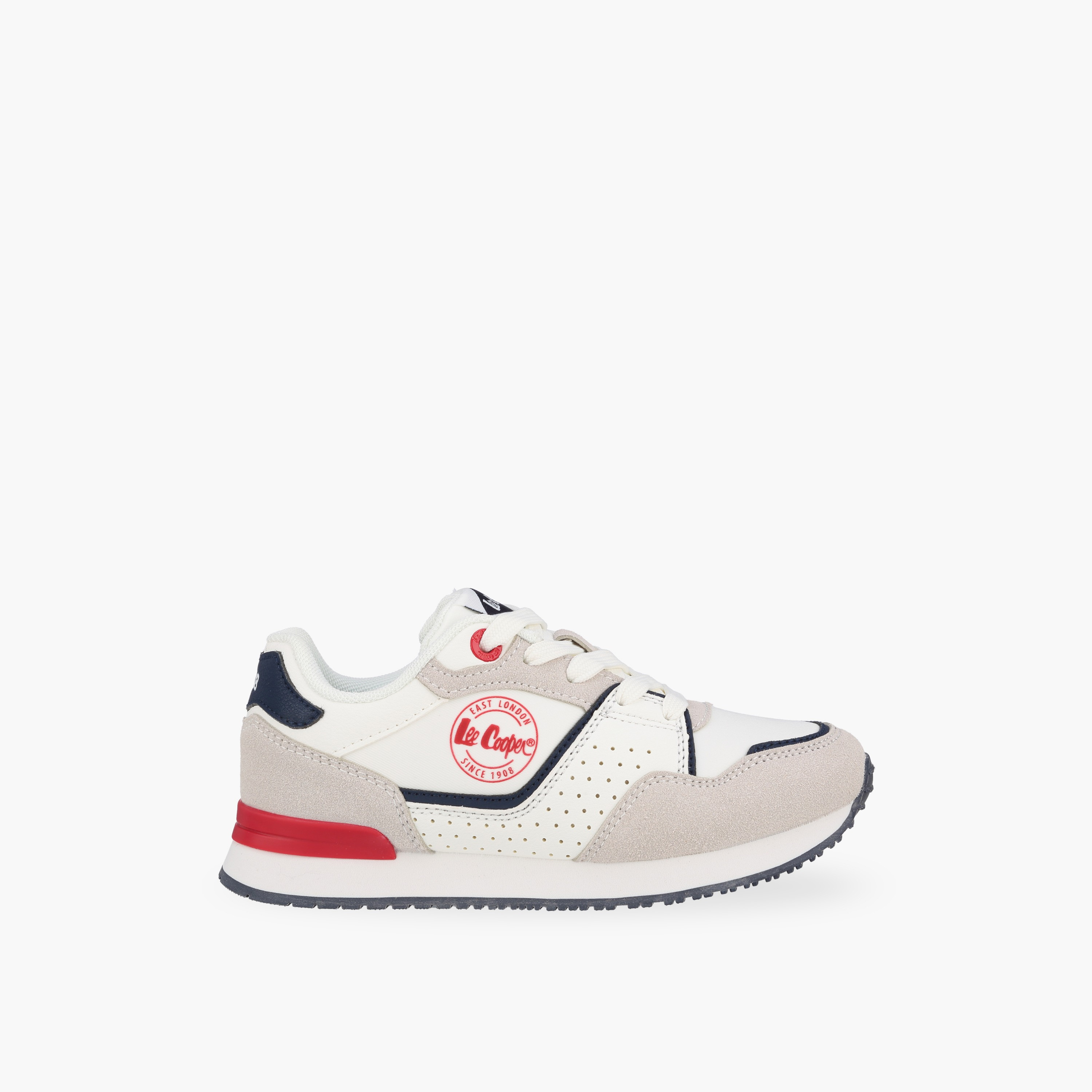 حذاء سنيكرز للأولاد مع خيوط للتثبيت وتصميم ملون من لي كوبر-boys-shoes-sneakers-image-3