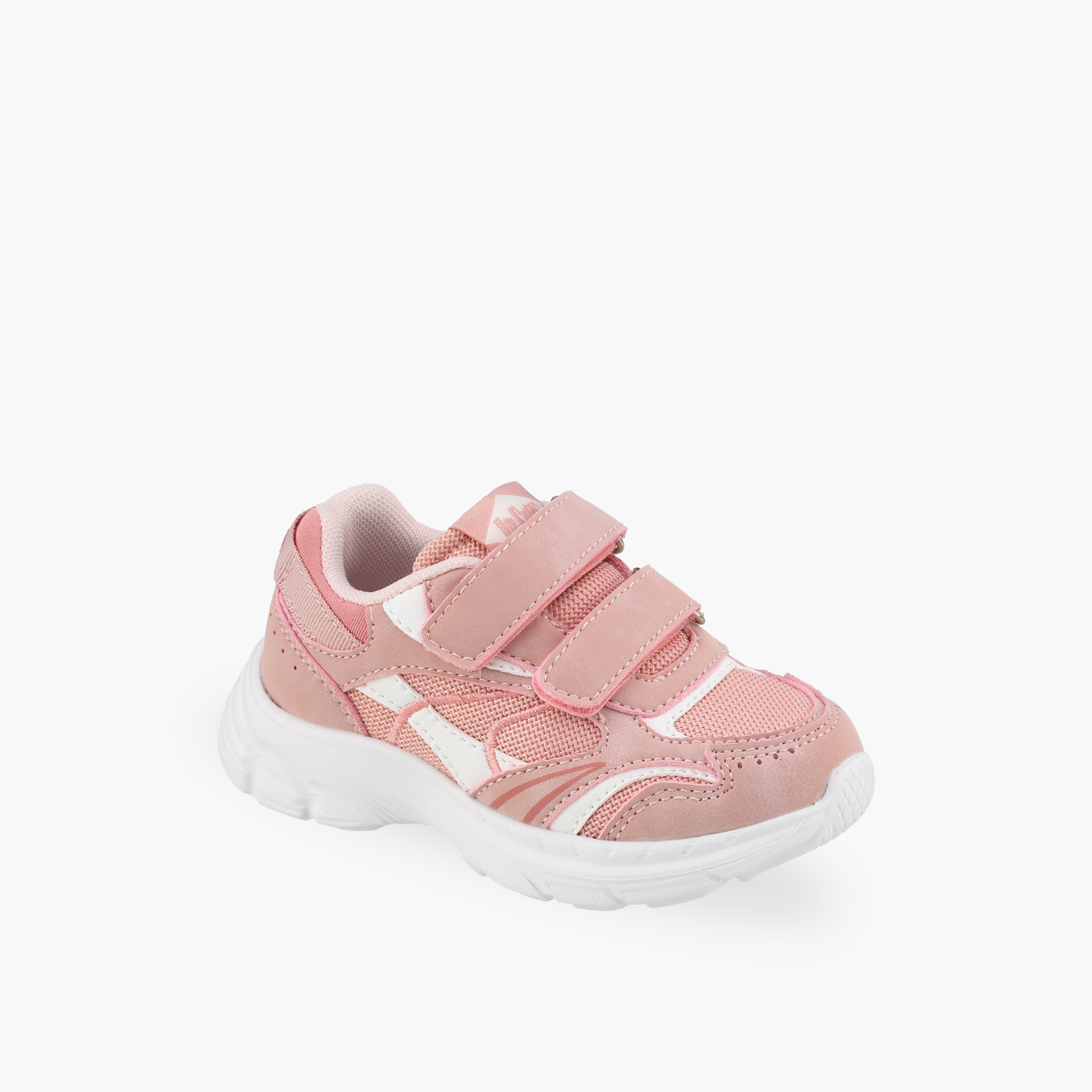 حذاء سنيكرز طول الكاحل بألواح وشريط إغلاق للبنات من لي كوبر-girls-shoes-sneakers-image-2