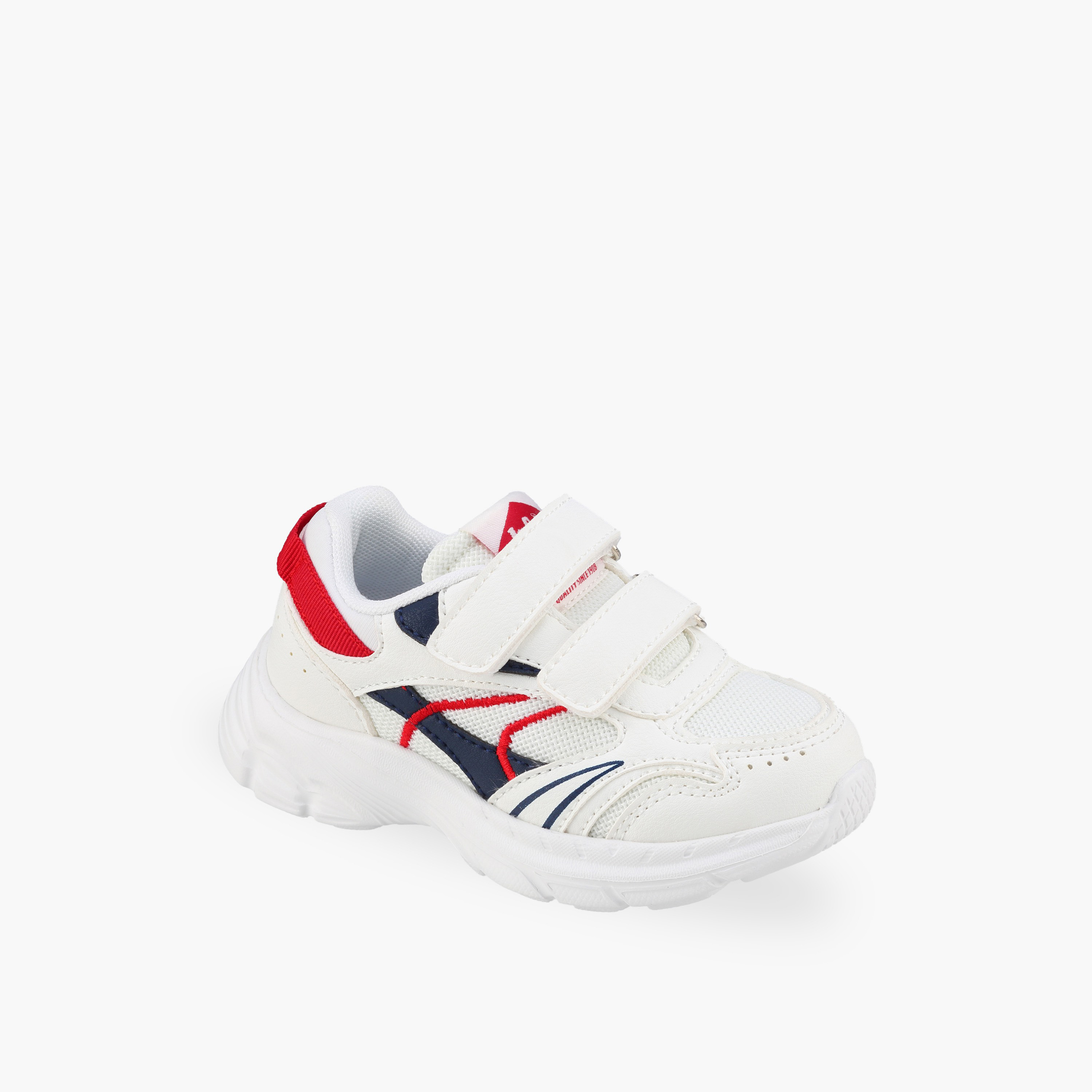 Lee Cooper Girls Panelled Hook & Loop Ankle Sneakers-girls-shoes-sneakers-image-2