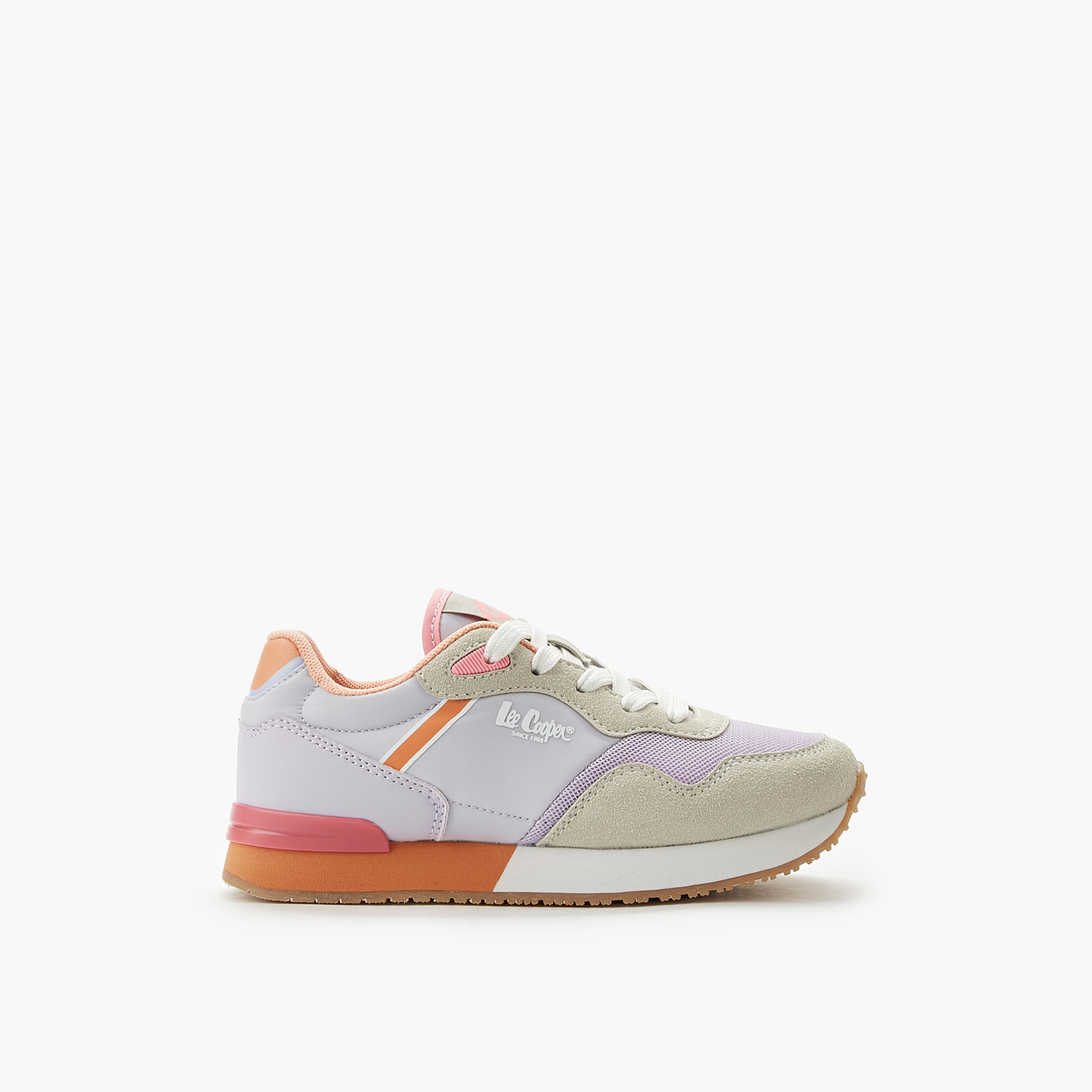 Lee Cooper Girl Lace-Up Ankle Sneakers-girls-shoes-sneakers-image-3
