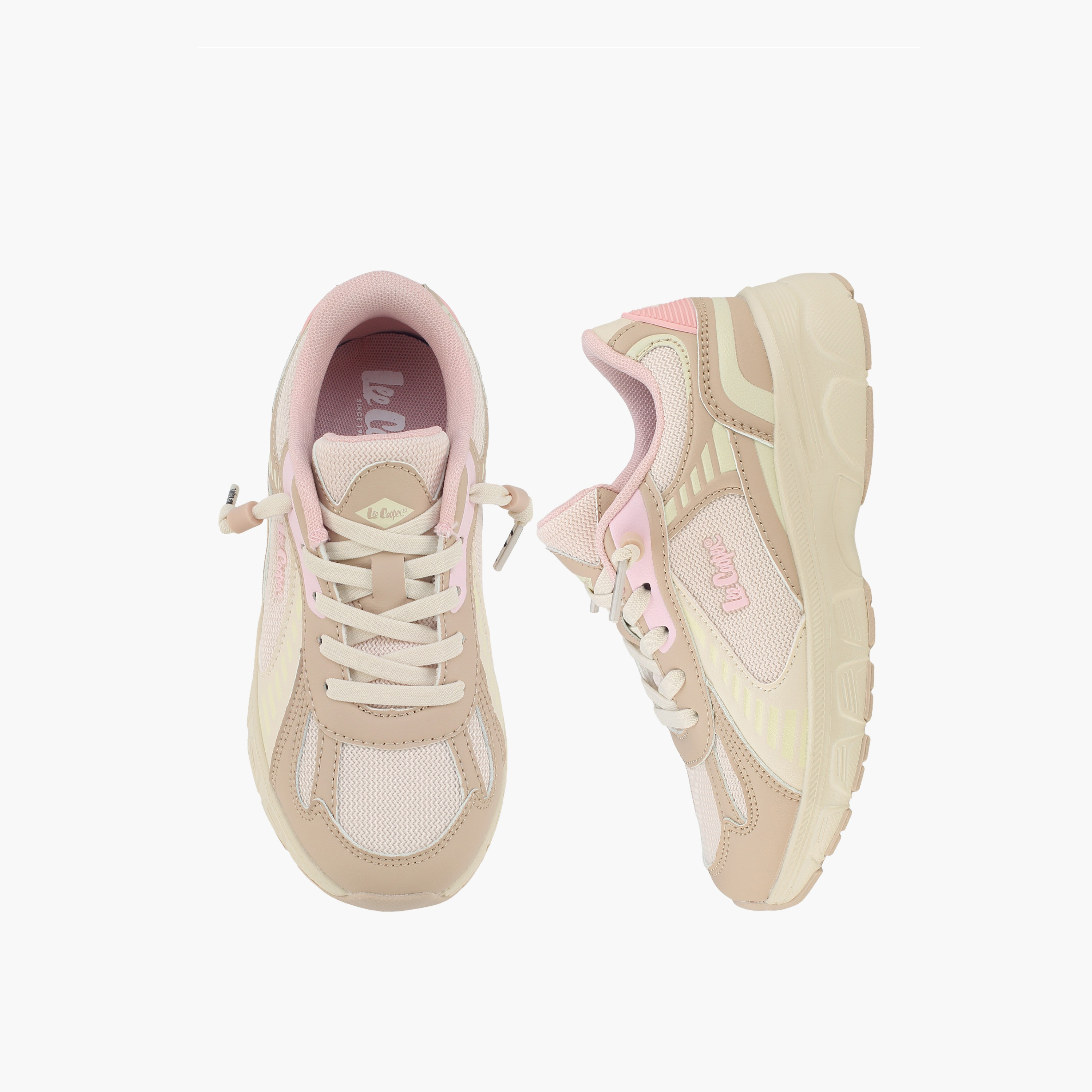 Lee Cooper Girls Lace-Up Ankle Sneakers-girls-shoes-sports-image-1