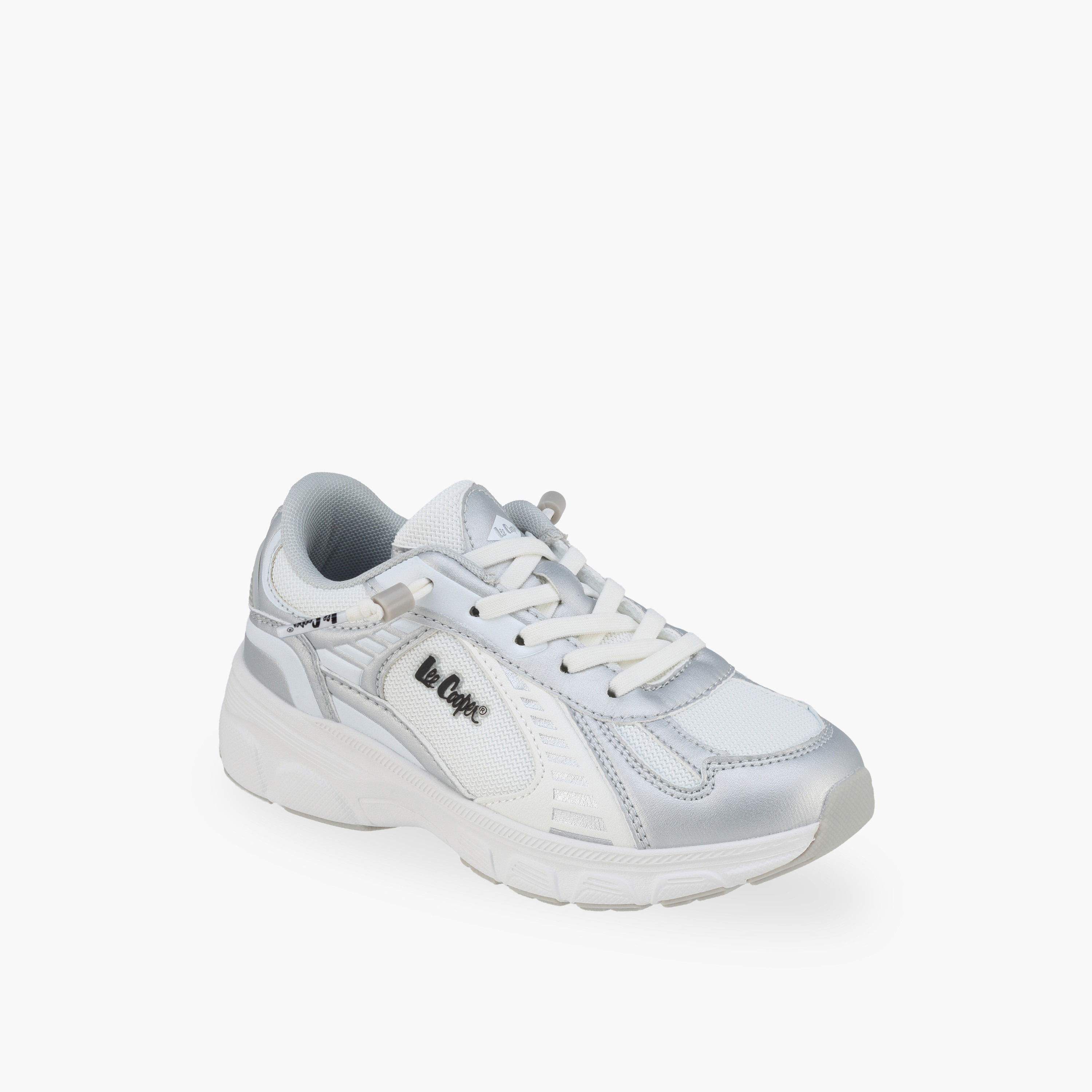 Lee Cooper Girls Lace-Up Ankle Sneakers-girls-shoes-sports-image-2