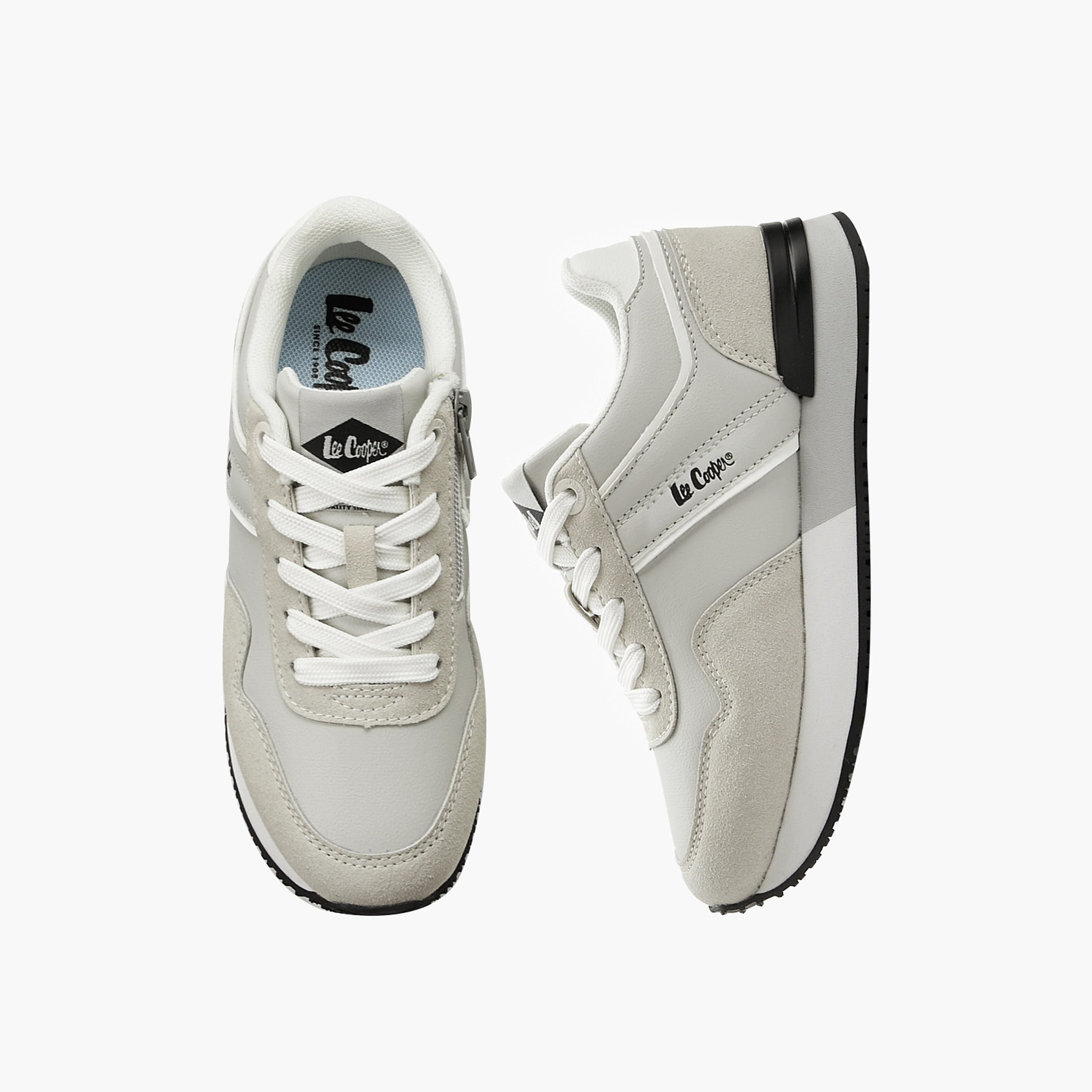 Lee Cooper Boys Lace-Up Ankle Sneakers-boys-shoes-sneakers-image-1