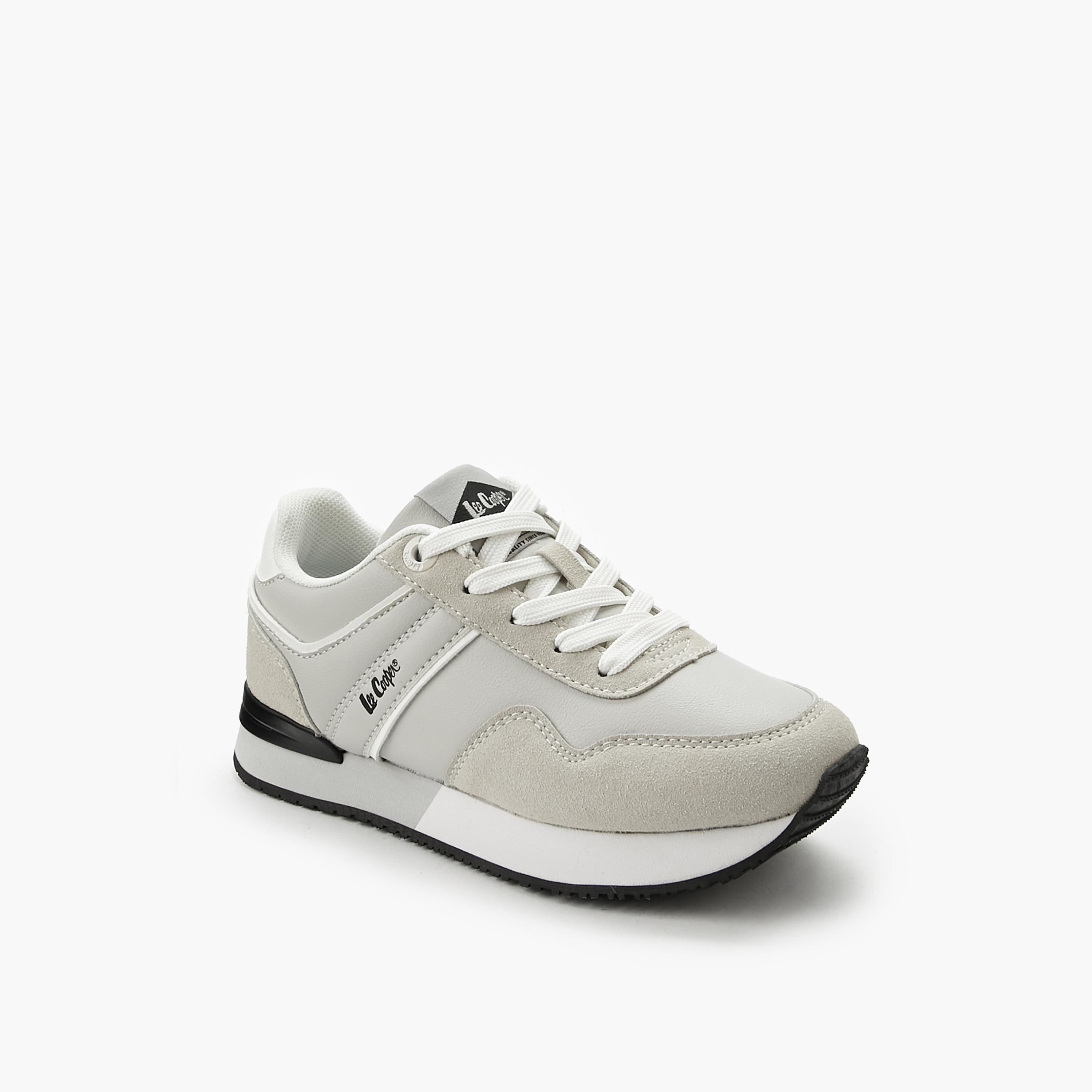 Lee Cooper Boys Lace-Up Ankle Sneakers-boys-shoes-sneakers-image-2