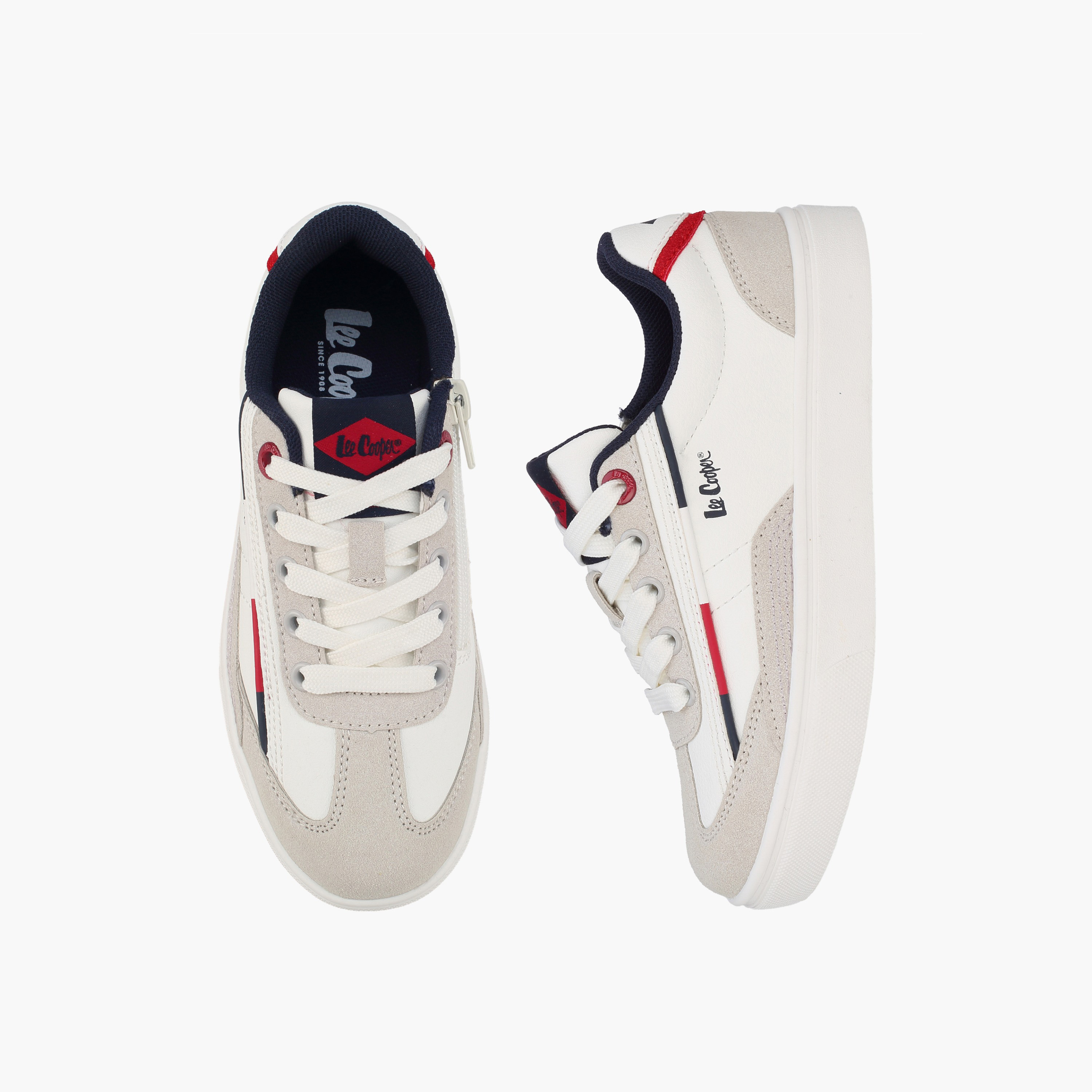 Lee Cooper Boys Lace-Up Ankle Sneakers-boys-shoes-sneakers-image-1