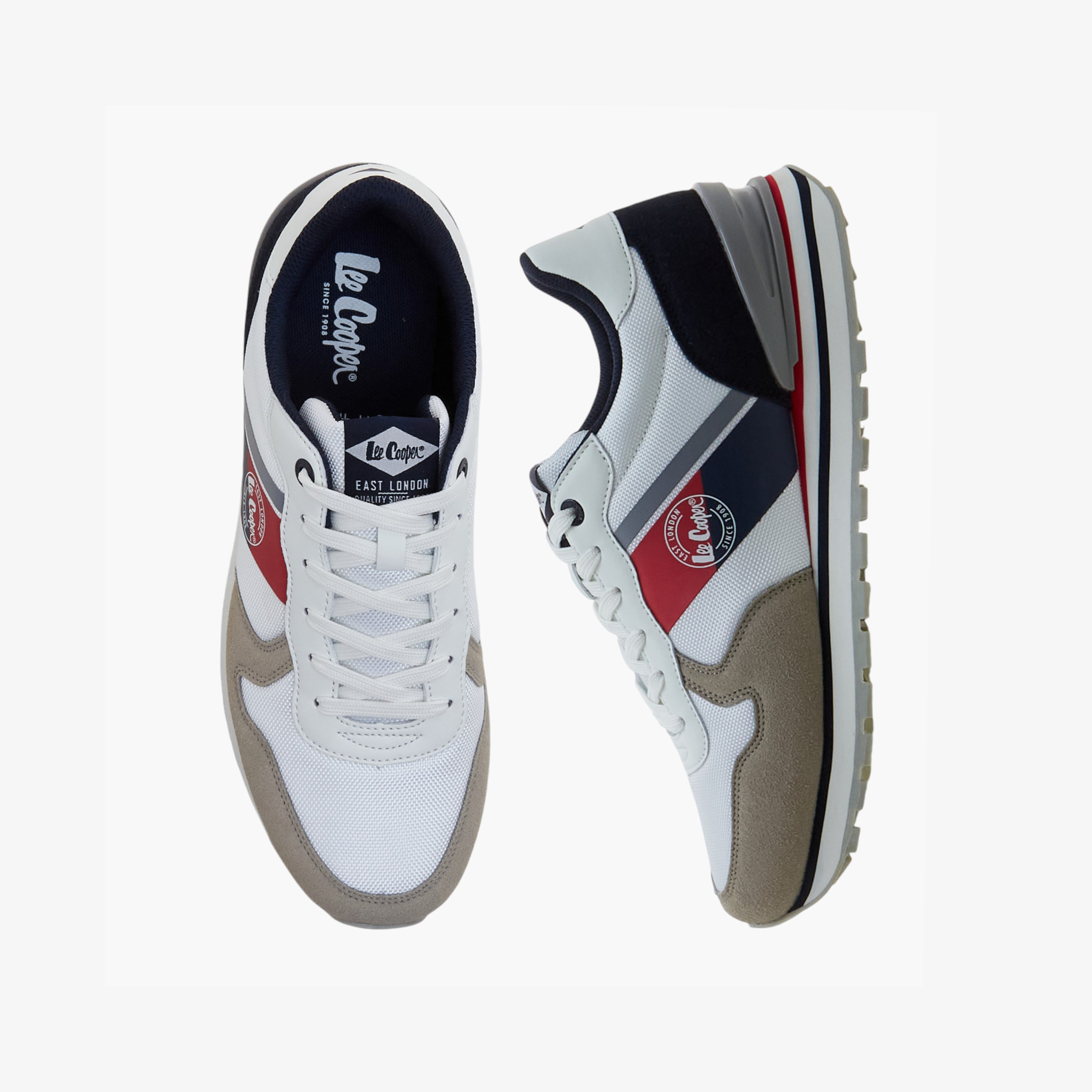 Lee Cooper Men Ortholite Lace-Up Sneakers-men-shoes-sneakers-image-1