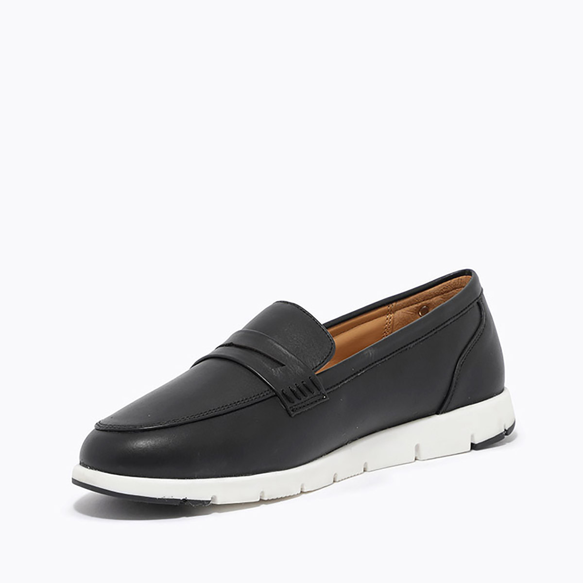  حذاء أسود موك اصبع القدم سهل الارتداء للنساء-women-shoes-loafersandmoccasins-image-2
