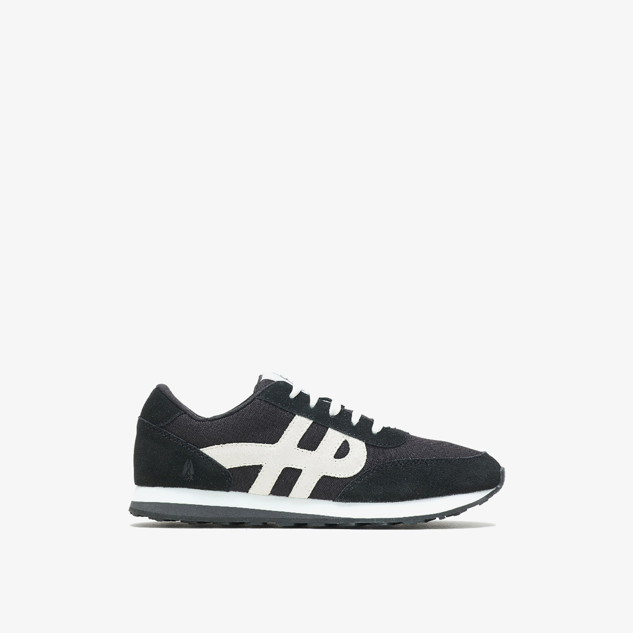  حذاء رياضي نسائي منخفض من هاش بابيز مع مزخرف سفنتي8 باللون الاسود-women-shoes-sneakers-image-2
