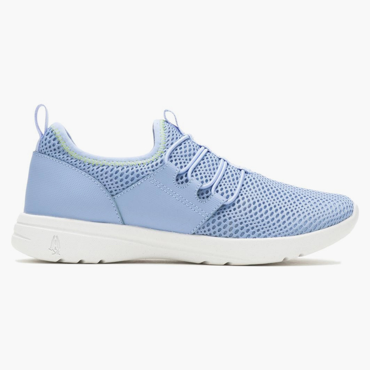 أحذية هاش بابيز للنساء بلون أزرق و مزين بنسيج مع بنجي جيد سليب-women-shoes-sneakers-image-1