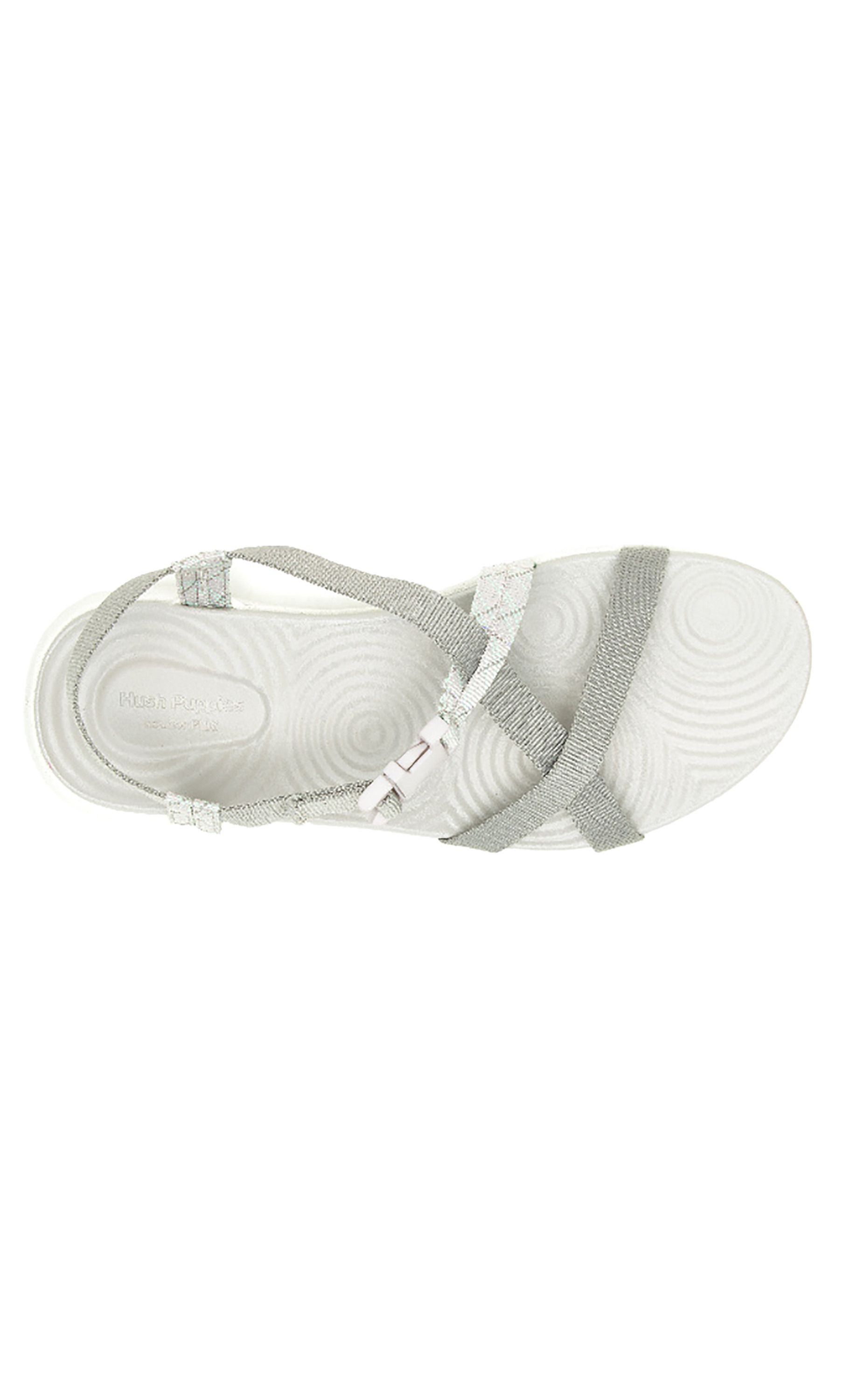 صندل تريك فلات جيد رمادي منقوش للنساء من هاش بابيز-women-shoes-sandals-flats-image-4