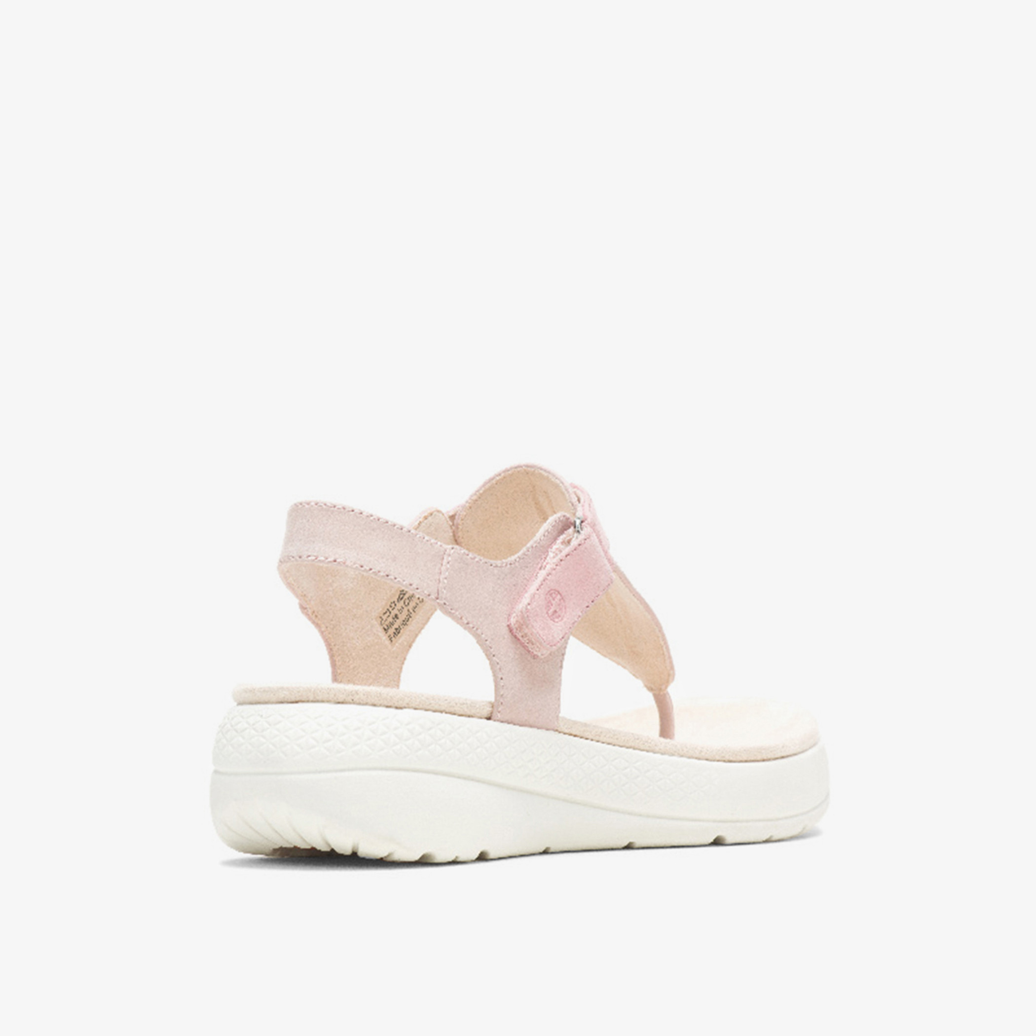 صندل هاش بابيز نسائي وردي من بريذ تو بوست سادة مع خطاف وحلقة-women-shoes-sandals-flats-image-2