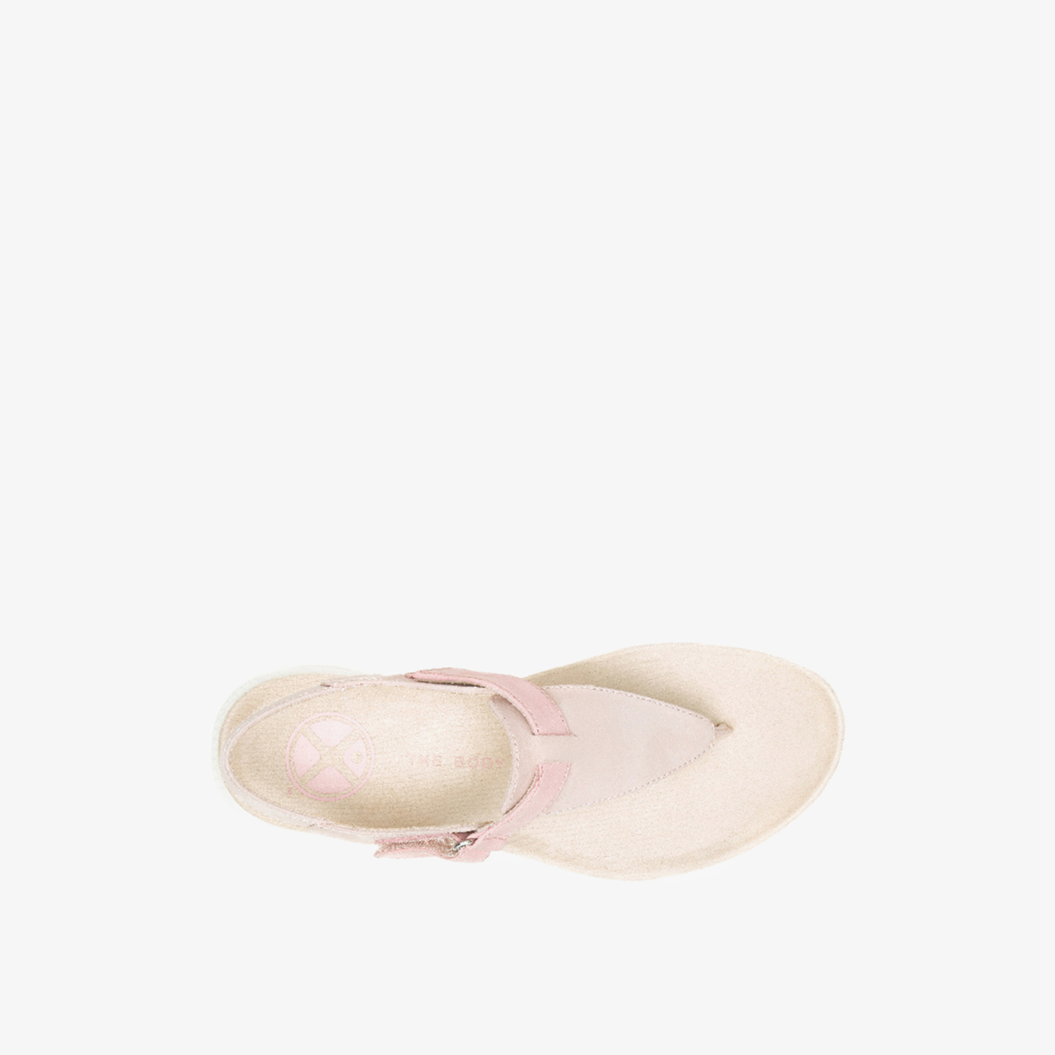 صندل هاش بابيز نسائي وردي من بريذ تو بوست سادة مع خطاف وحلقة-women-shoes-sandals-flats-image-4