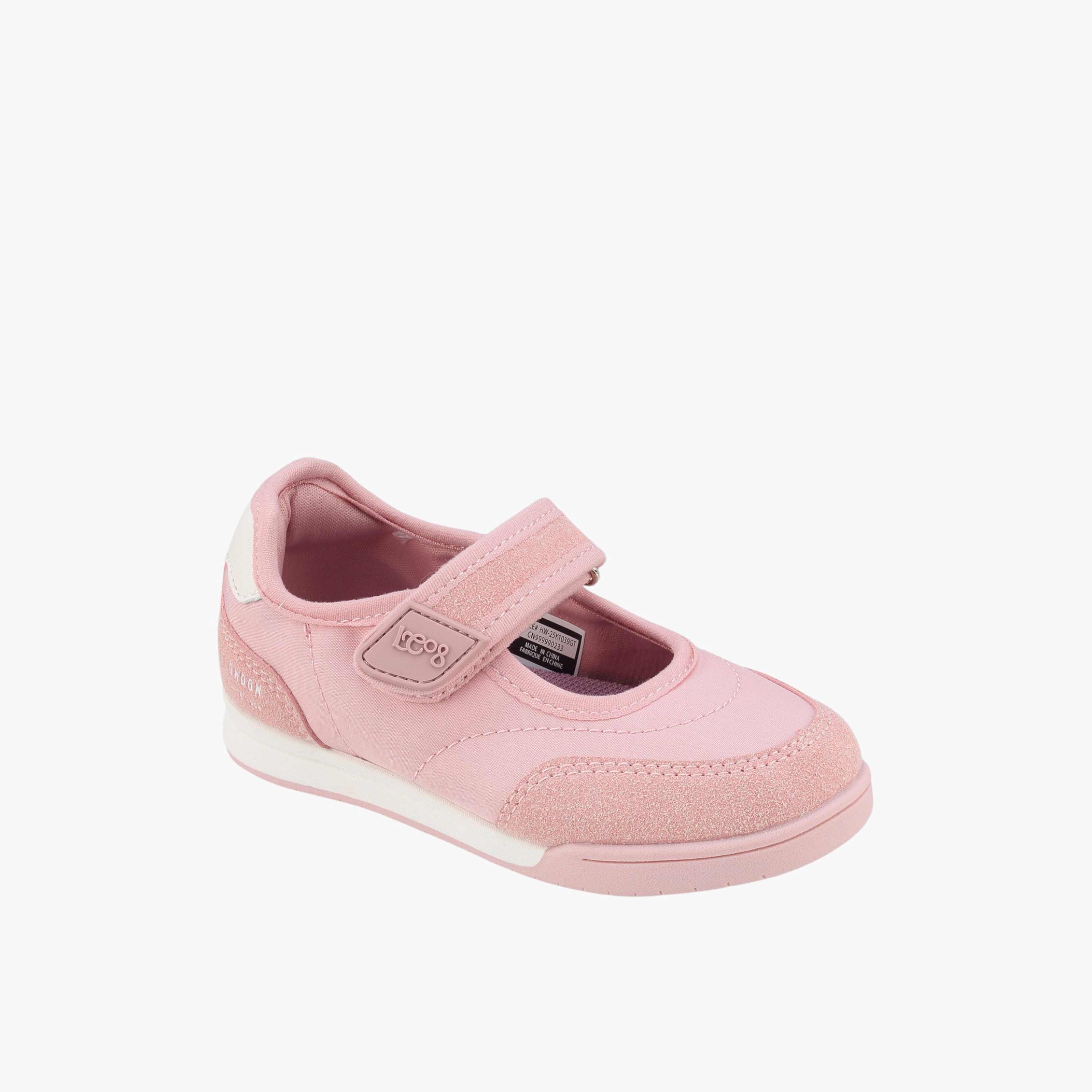 حذاء سنيكرز ماري جين بشريط إغلاق لاصق للبنات من لي كوبر-girls-shoes-sneakers-image-2