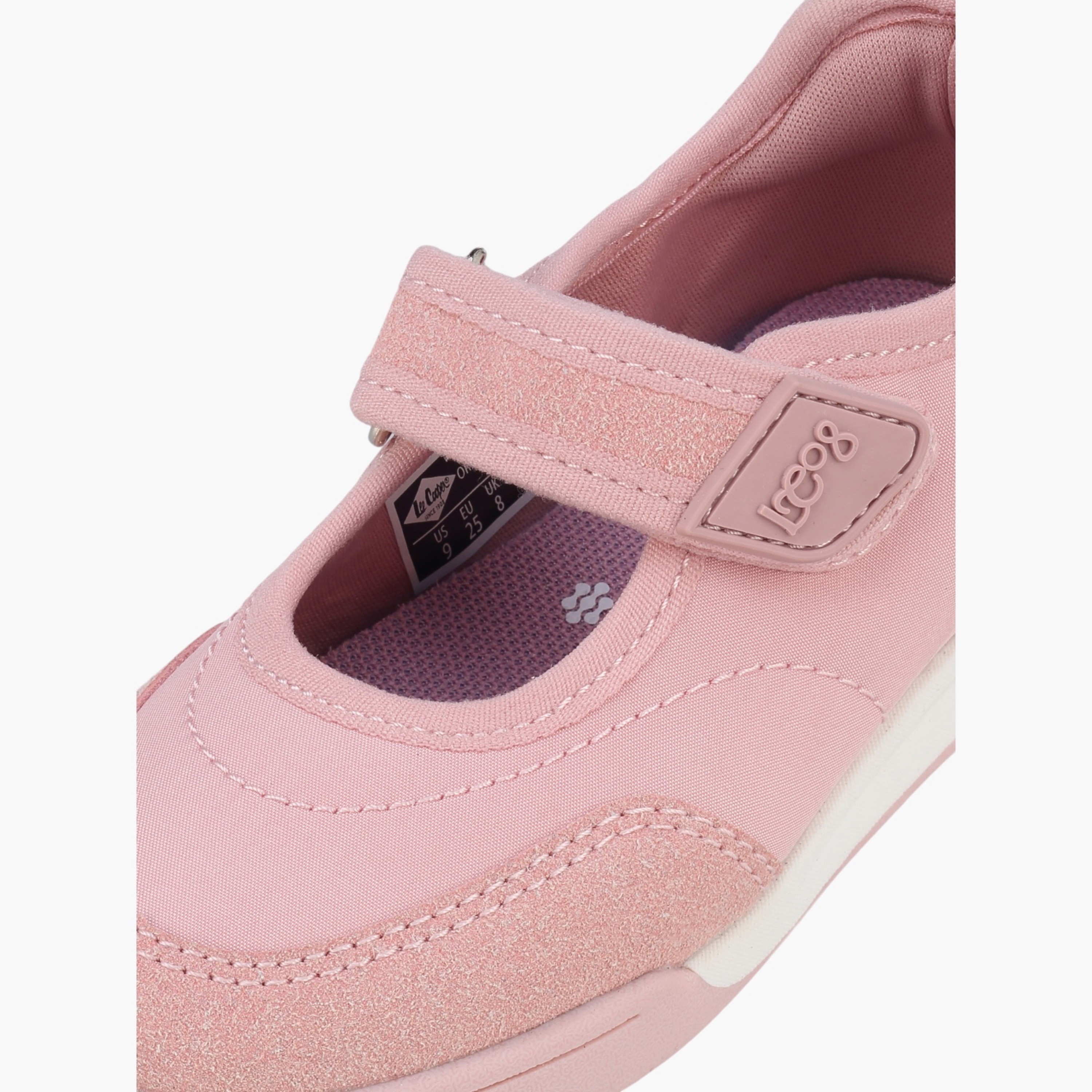 حذاء سنيكرز ماري جين بشريط إغلاق لاصق للبنات من لي كوبر-girls-shoes-sneakers-image-4