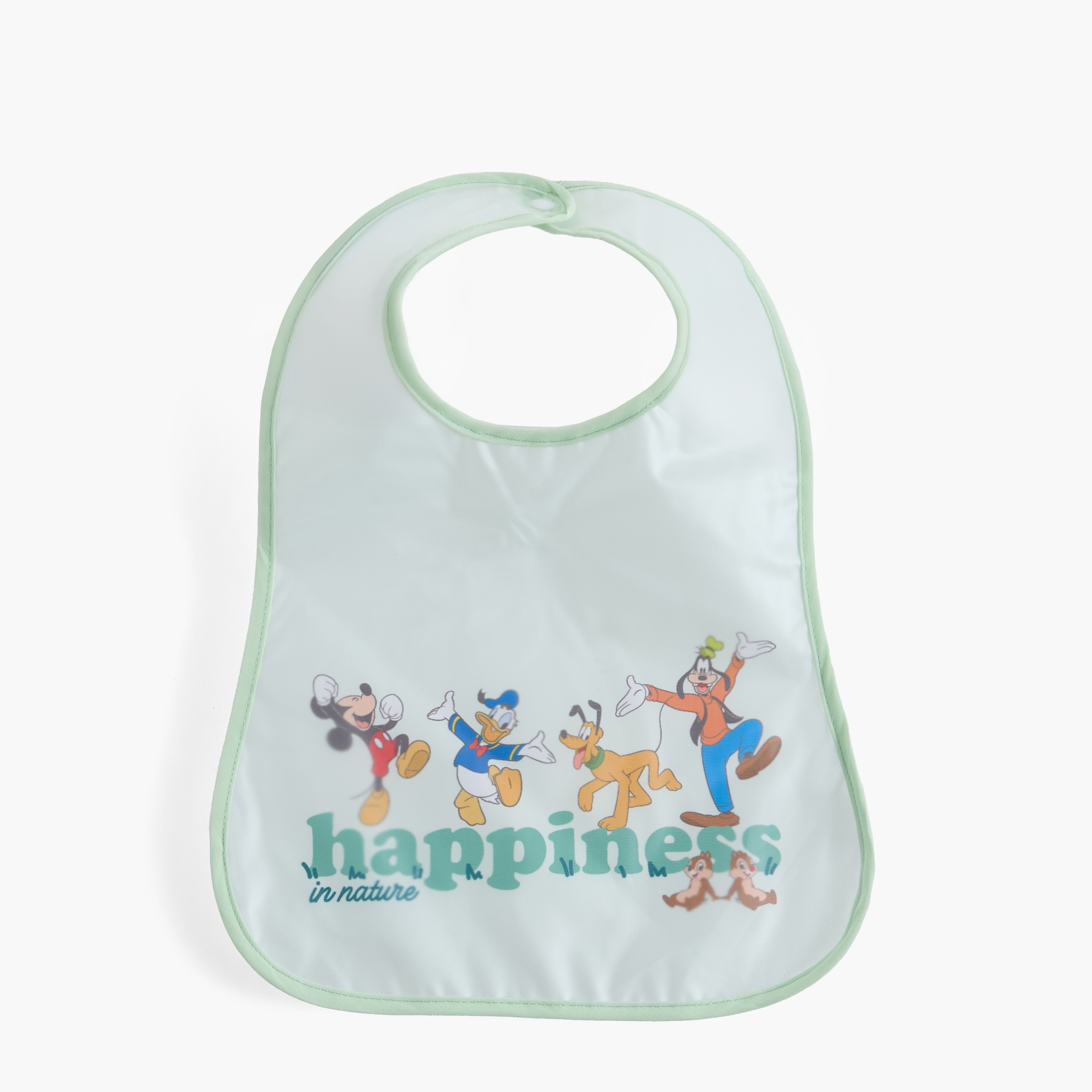 Disney Mickey Mouse and Friends Print Bib with Button Closure - Set of 2-baby-feeding-bibs-image-3