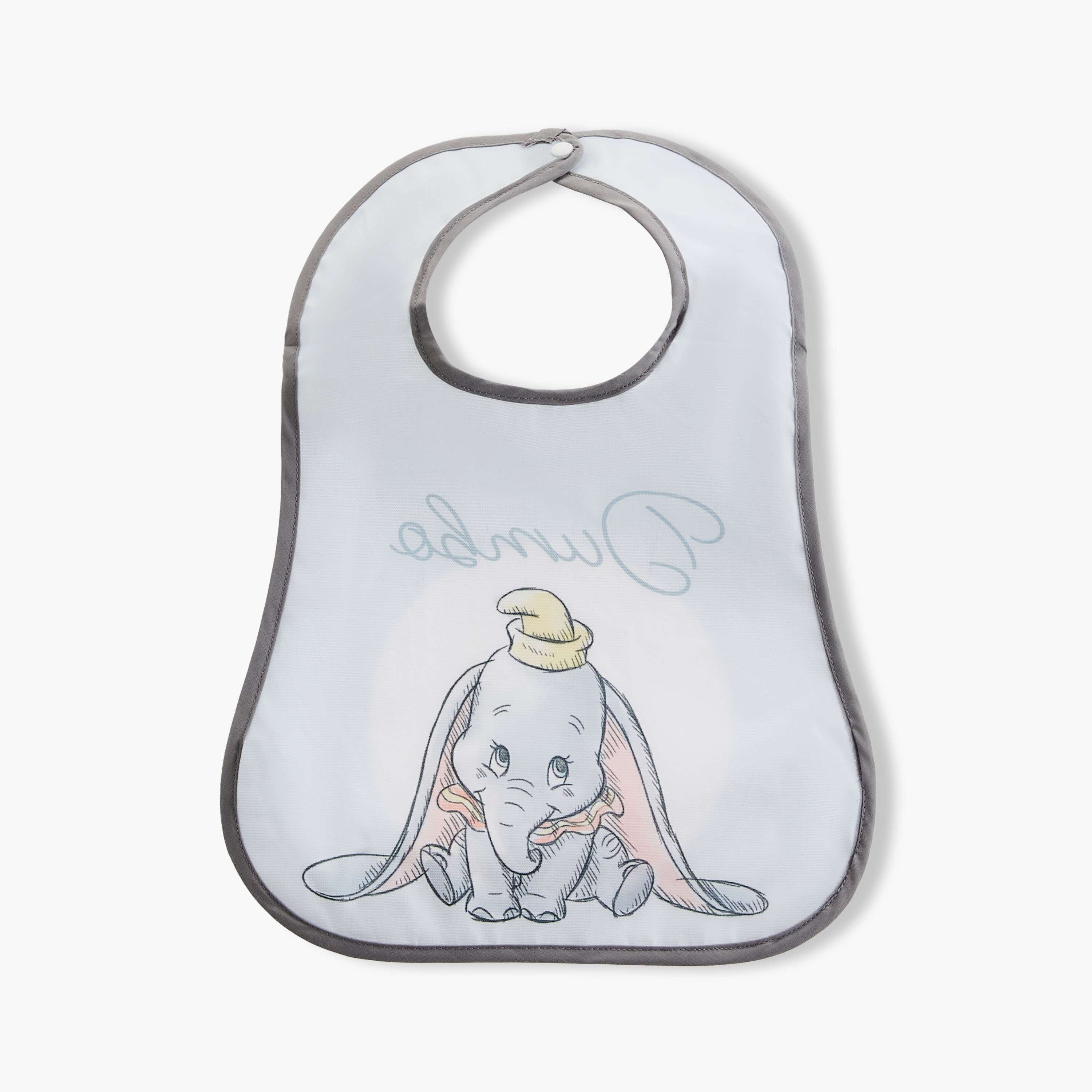مريلة بزر إغلاق وطبعات دامبو من ديزني-baby-feeding-bibs-image-2