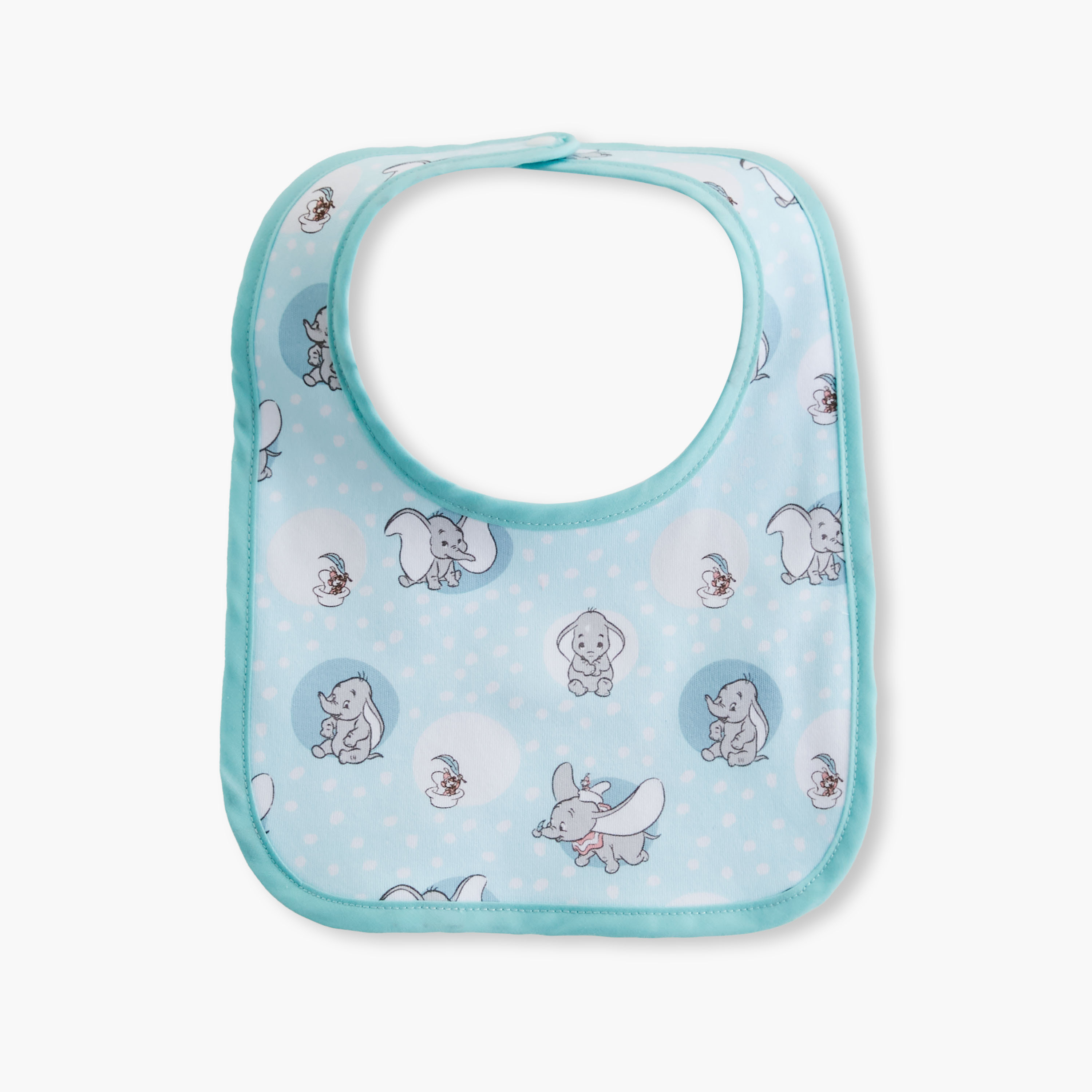 مريلة بزر إغلاق وطبعات دامبو من ديزني - طقم من 6 قطع-baby-feeding-bibs-image-5