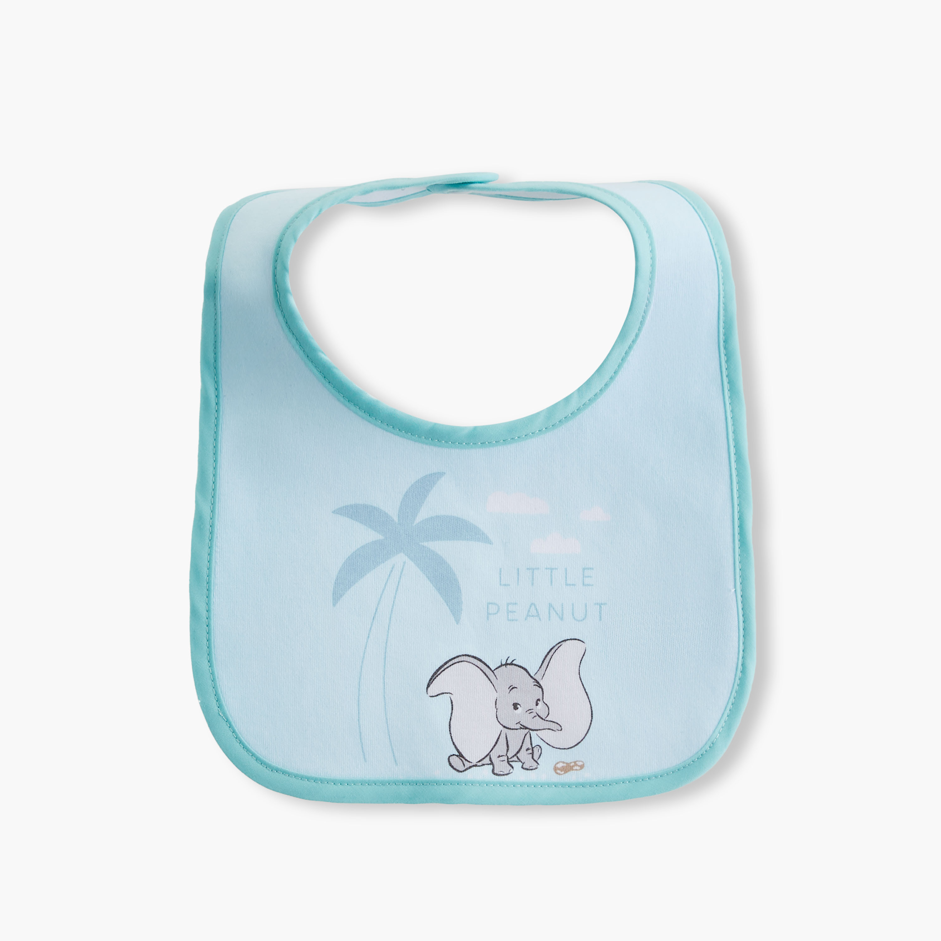 مريلة بزر إغلاق وطبعات دامبو من ديزني - طقم من 6 قطع-baby-feeding-bibs-image-7