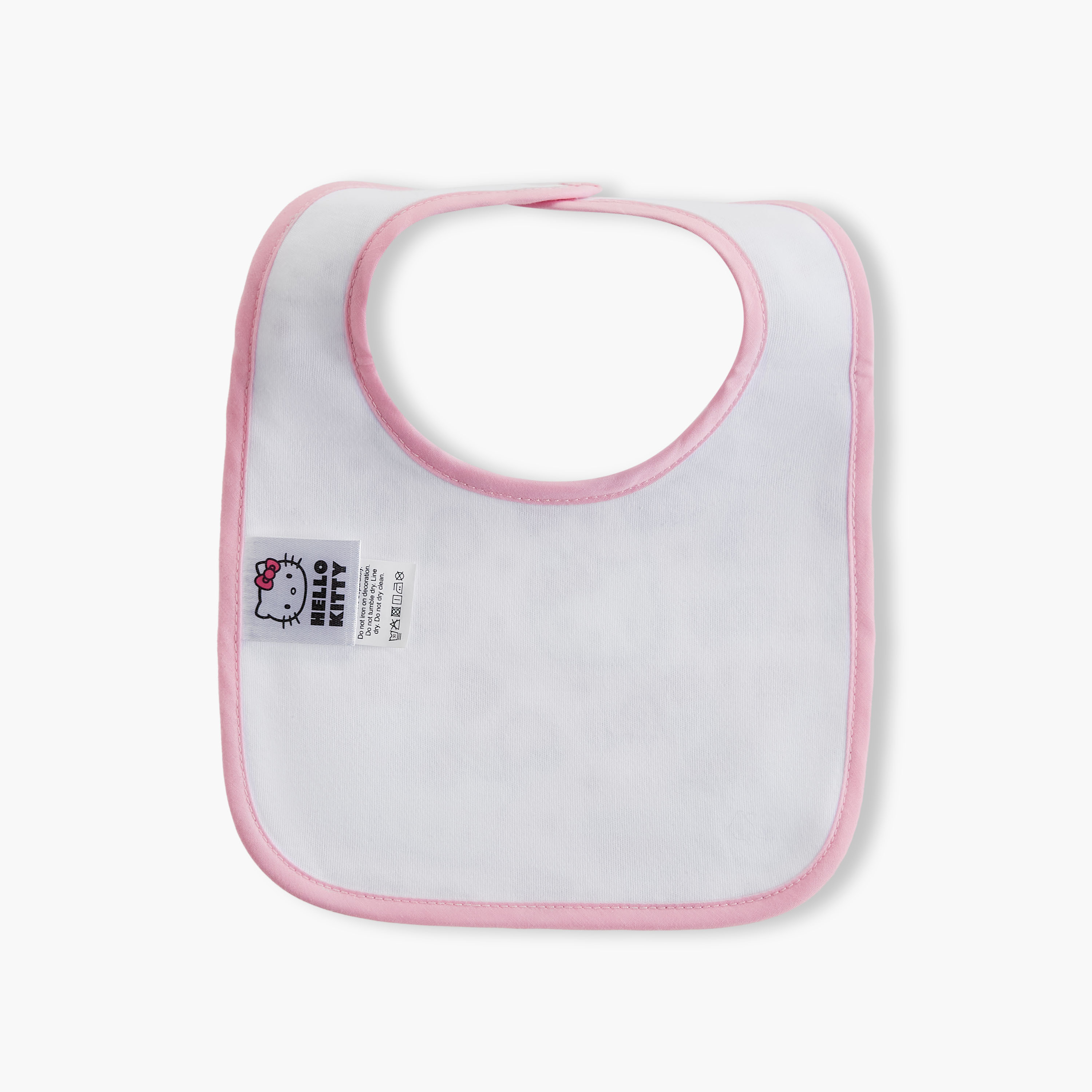 مريلة بزر إغلاق وطبعات هالو كيتي من ديزني - طقم من 6 قطع-baby-feeding-bibs-image-8