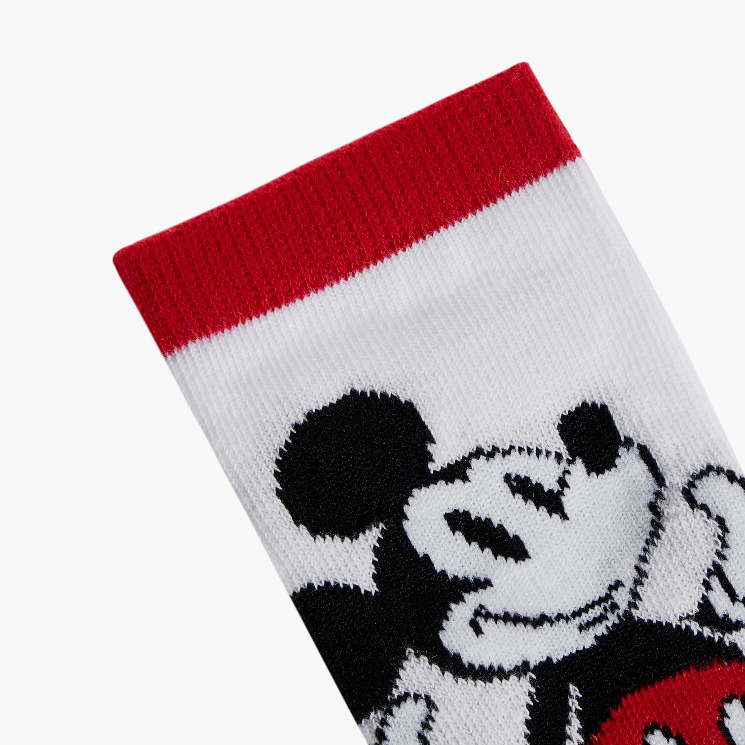 Disney Mickey Mouse Print Ankle Length Socks - Set of 3-baby-boys-accessories-socks-image-5