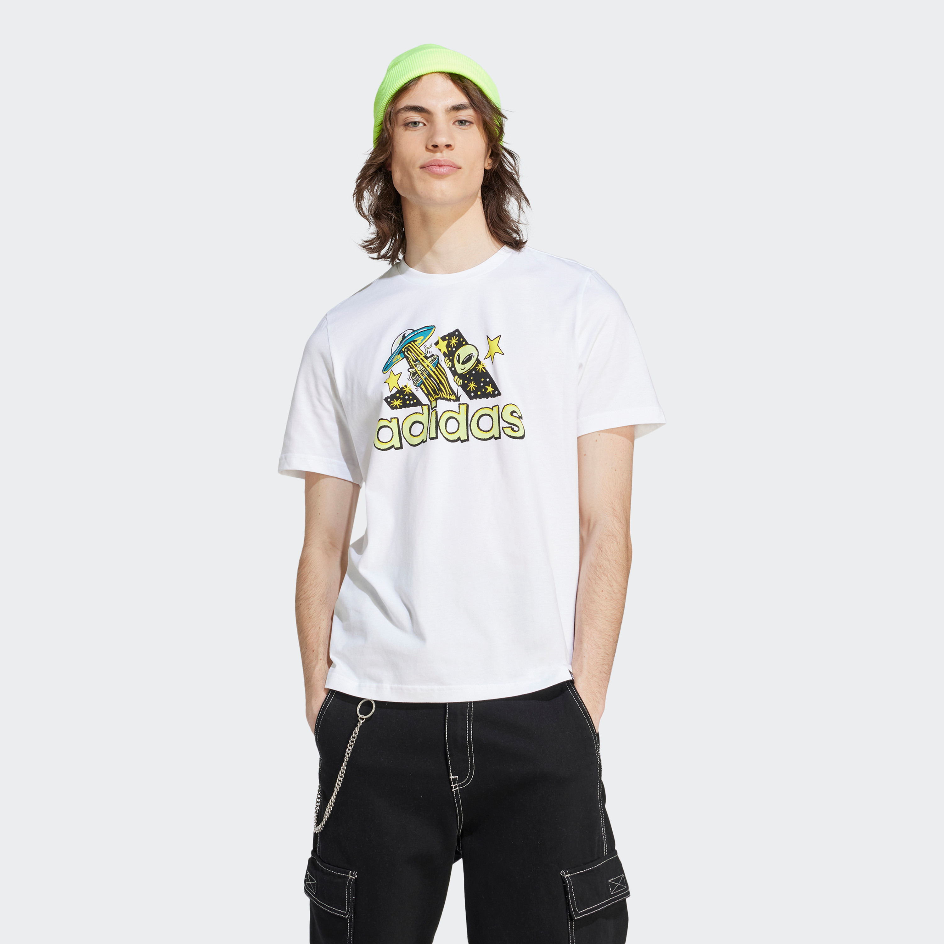 Adidas Men Sportswear Dream Doodle Fill T-Shirt | OE-men-clothing-sportswearandactivewear-tshirtsandpolos-image-1