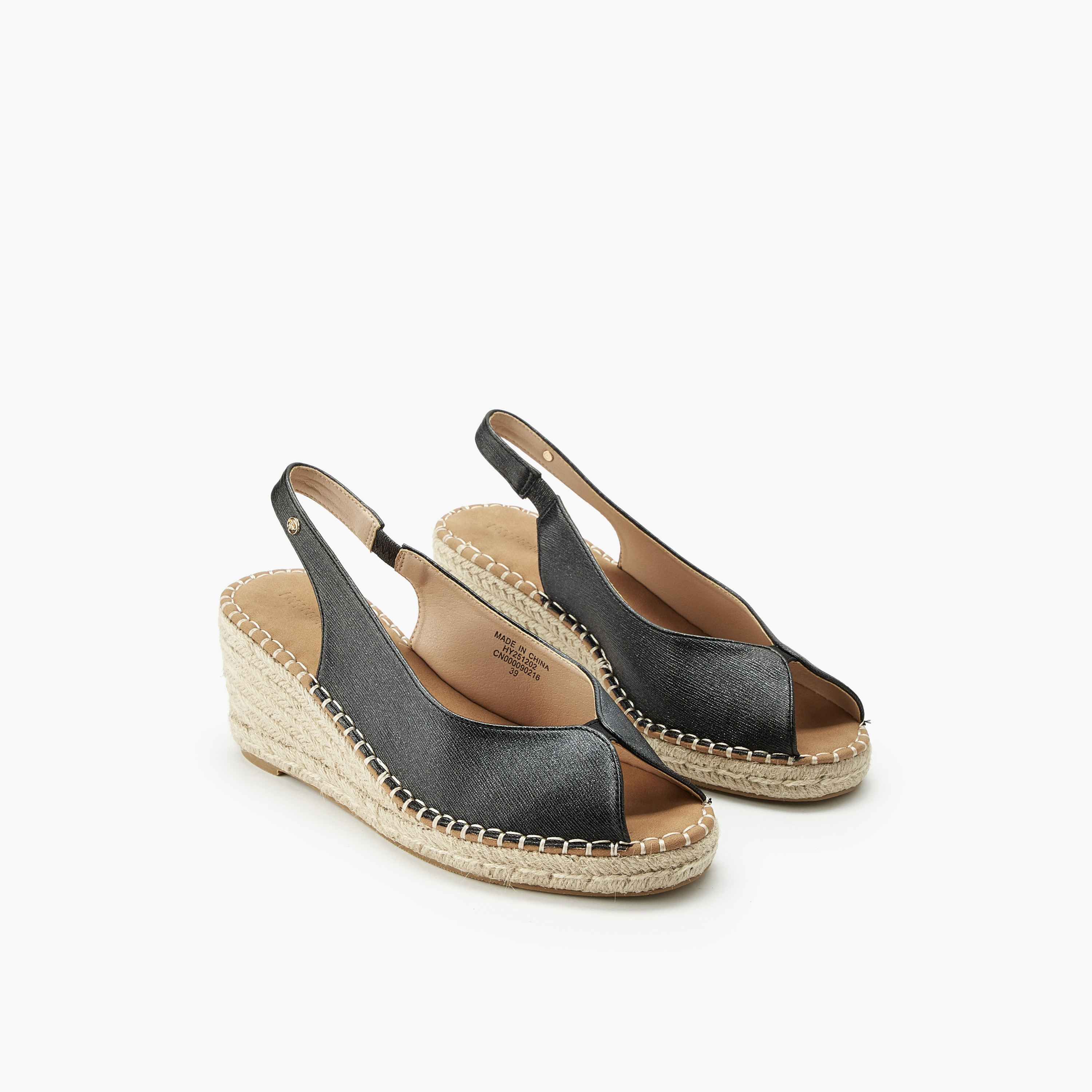 Peppermint Women Wedge Heel Espadrille Sandals-women-shoes-sandals-heeled-image-1