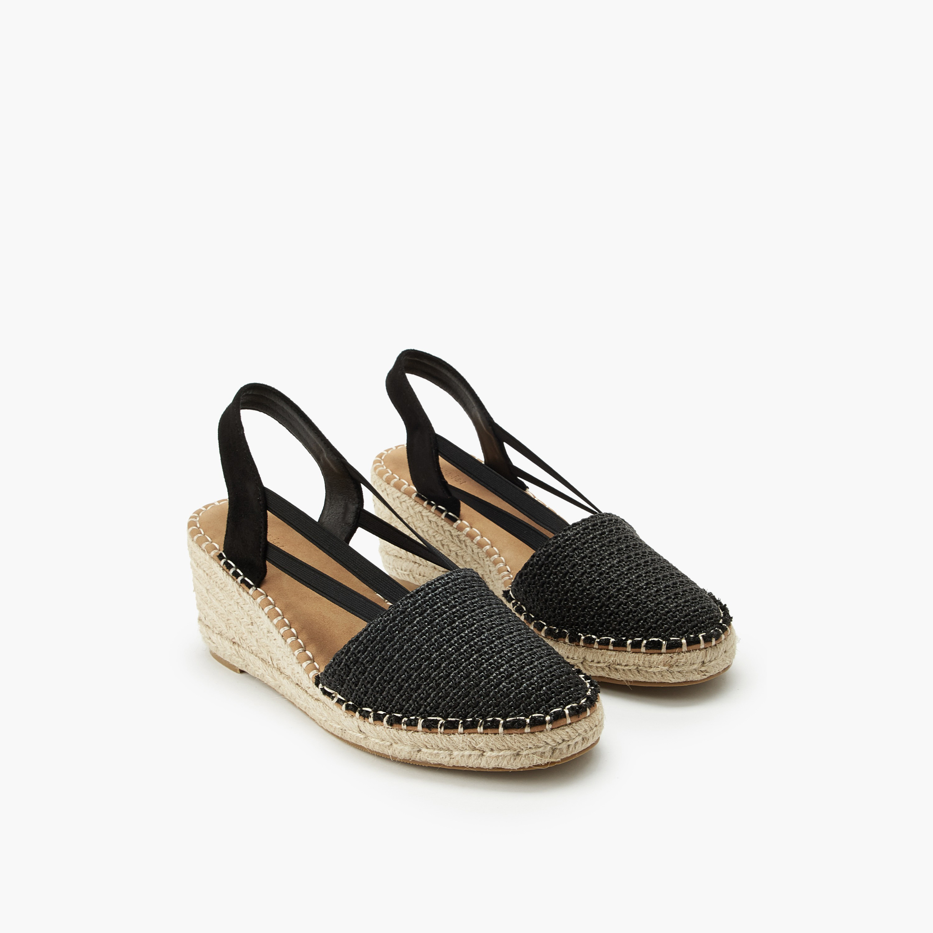 صندل إسبادريل بكعب ويدج وملمس بارز للنساء من بيبرمينت-women-shoes-sandals-heeled-image-1