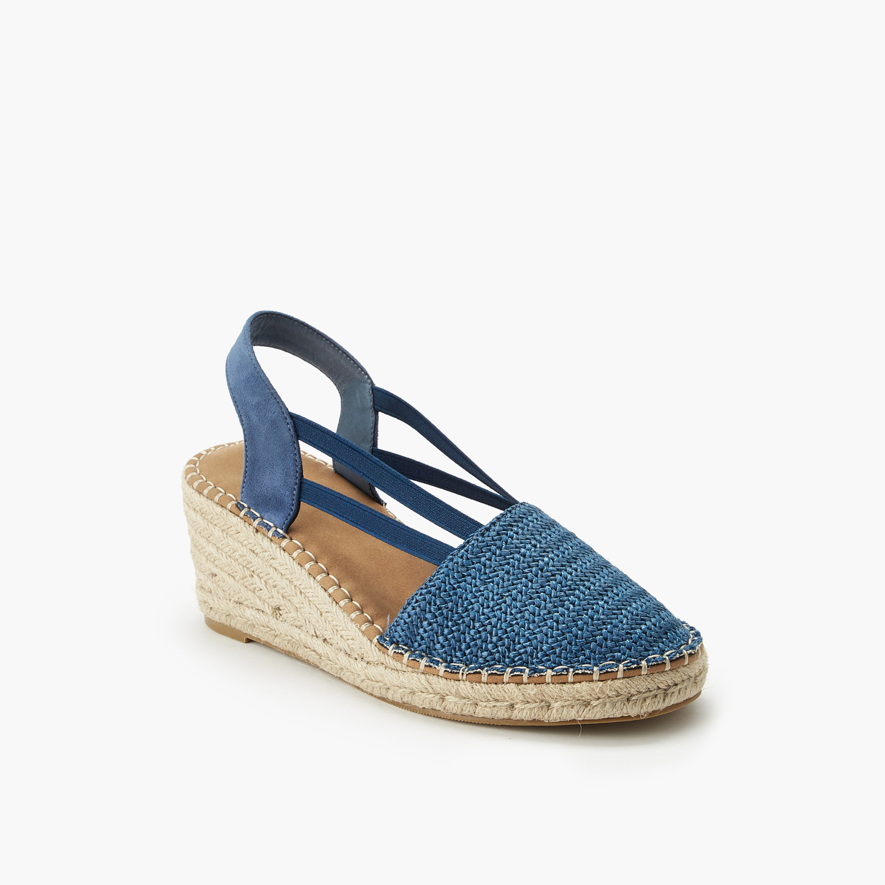 صندل إسبادريل بكعب ويدج وملمس بارز للنساء من بيبرمينت-women-shoes-sandals-heeled-image-2