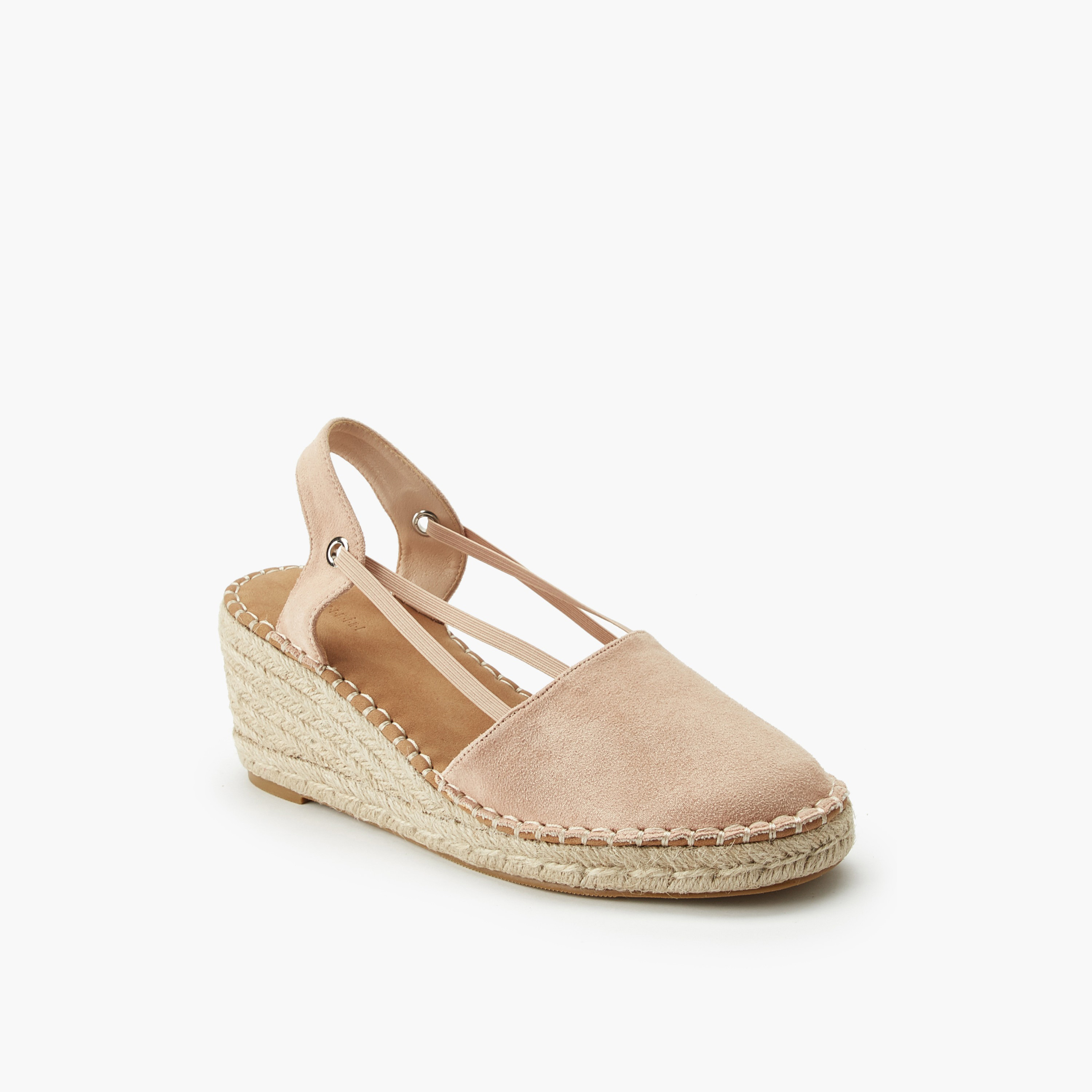 صندل اسبادريل بكعب ويدج وملمس بارز للنساء من بيبرمينت-women-shoes-sandals-heeled-image-2